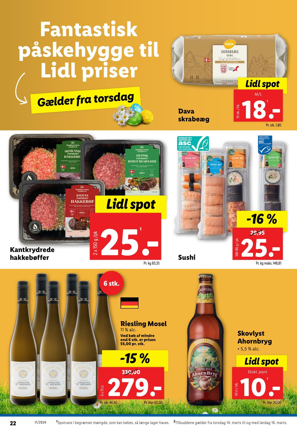 Tilbud Lidl 10.03.2024 - 16.03.2024