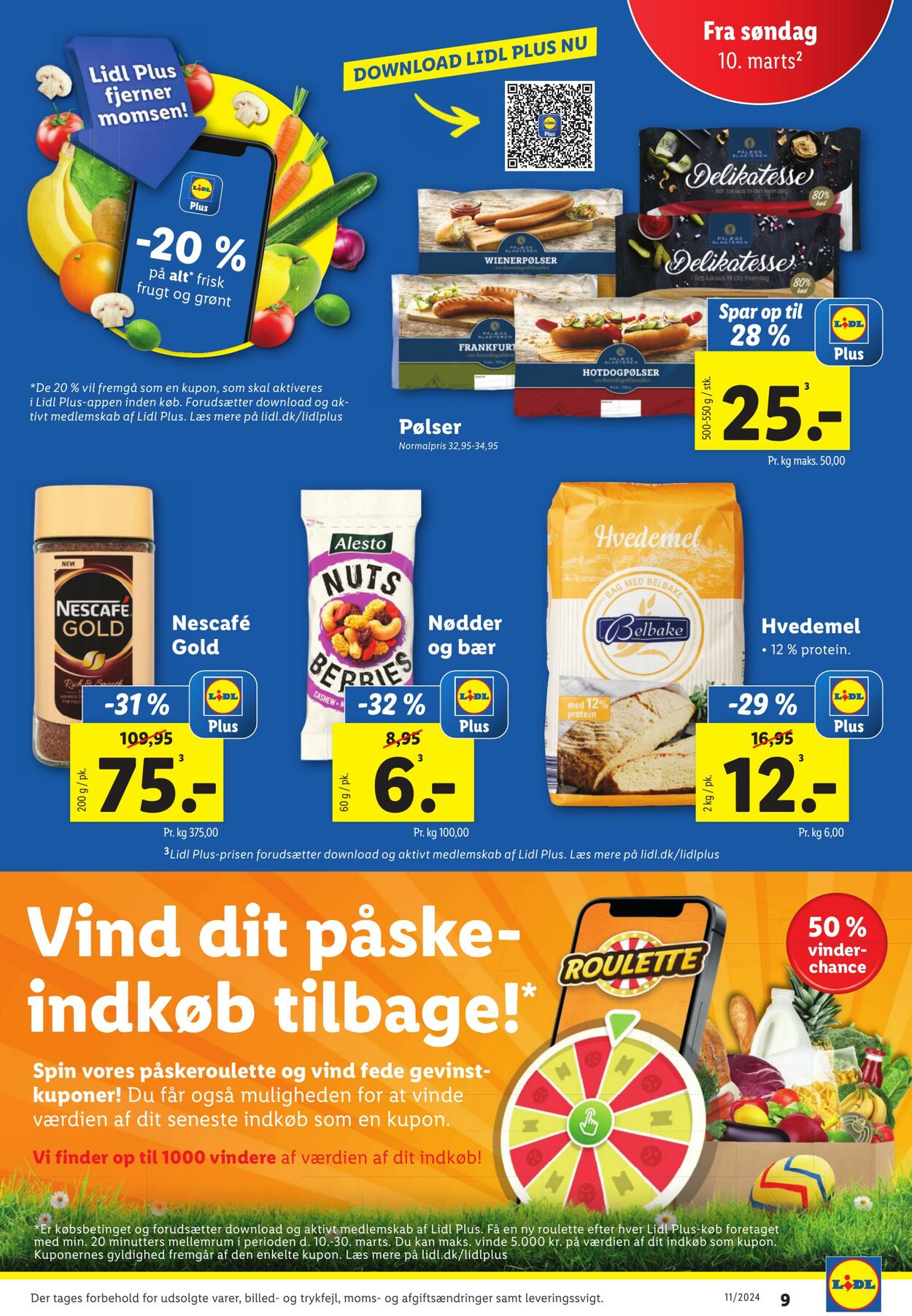 Tilbud Lidl 10.03.2024 - 16.03.2024