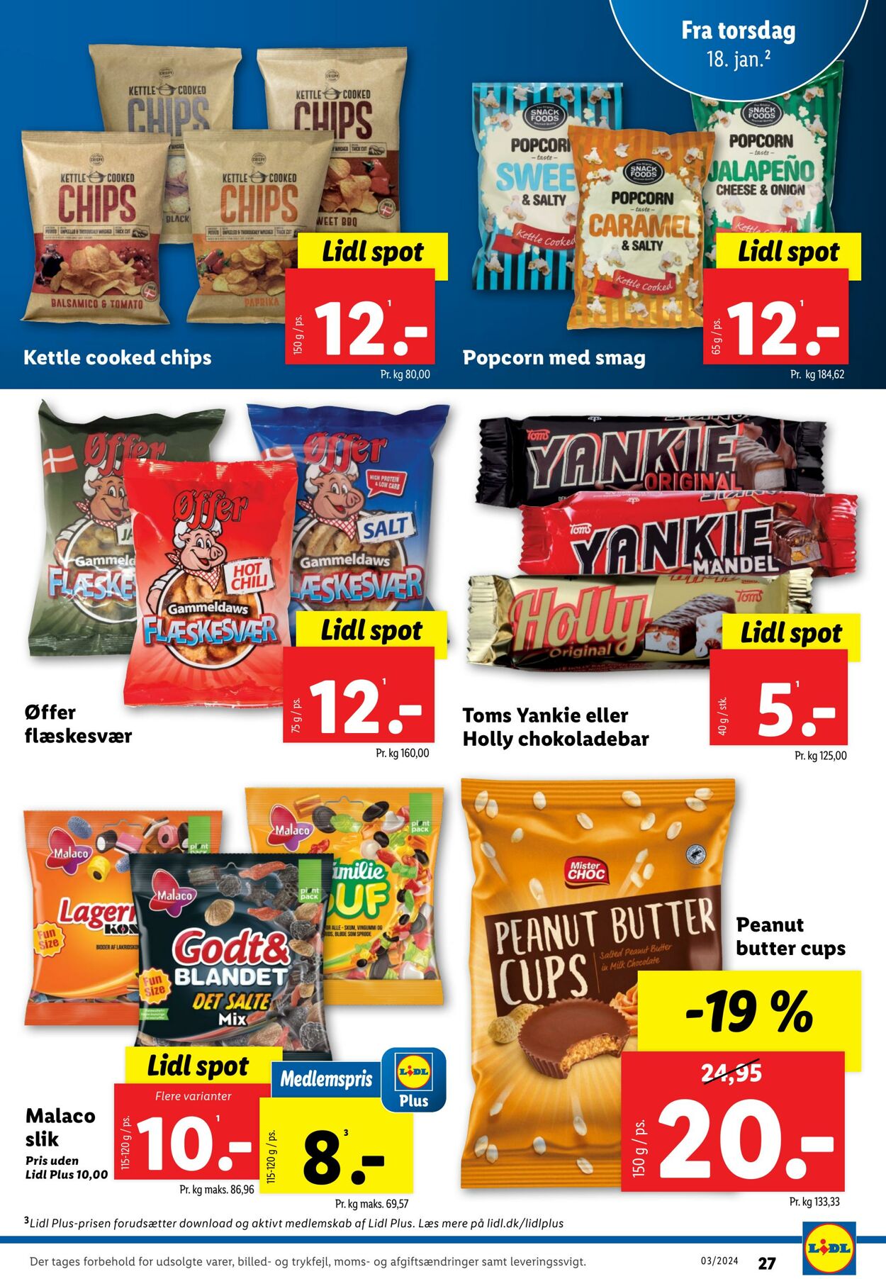 Tilbud Lidl 14.01.2024 - 20.01.2024