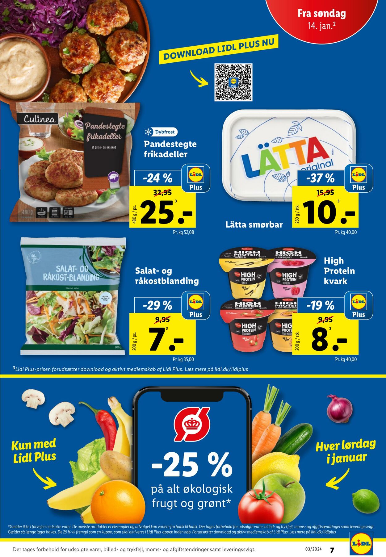 Tilbud Lidl 14.01.2024 - 20.01.2024