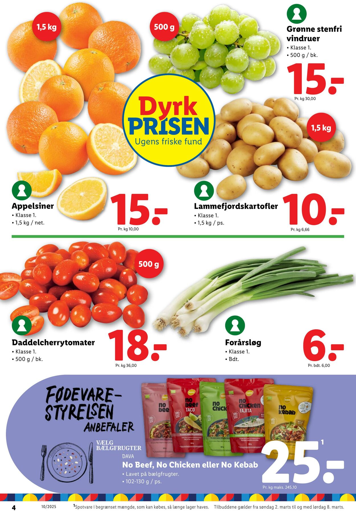 Tilbud Lidl 01.03.2025 - 08.03.2025