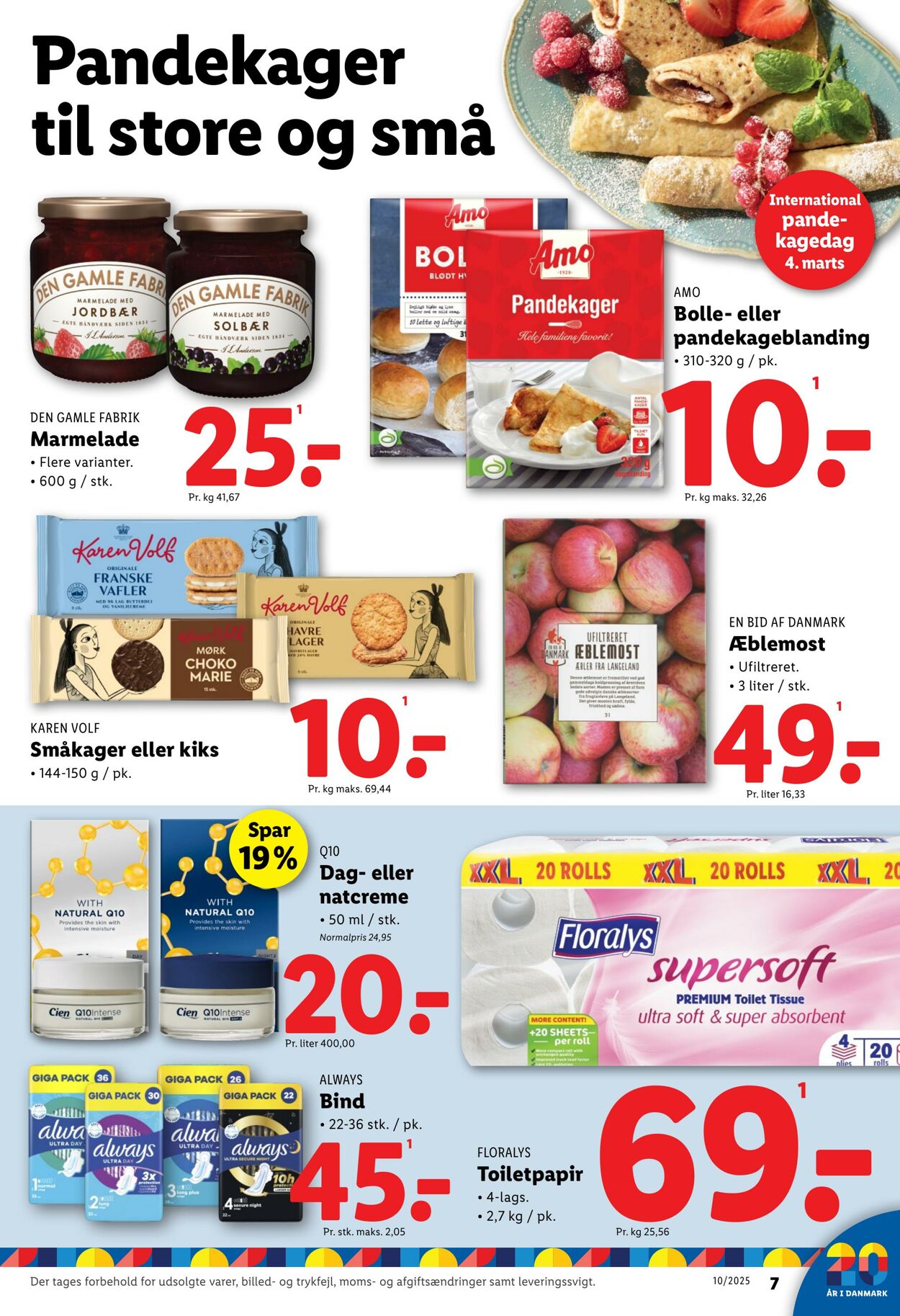 Tilbud Lidl 01.03.2025 - 08.03.2025