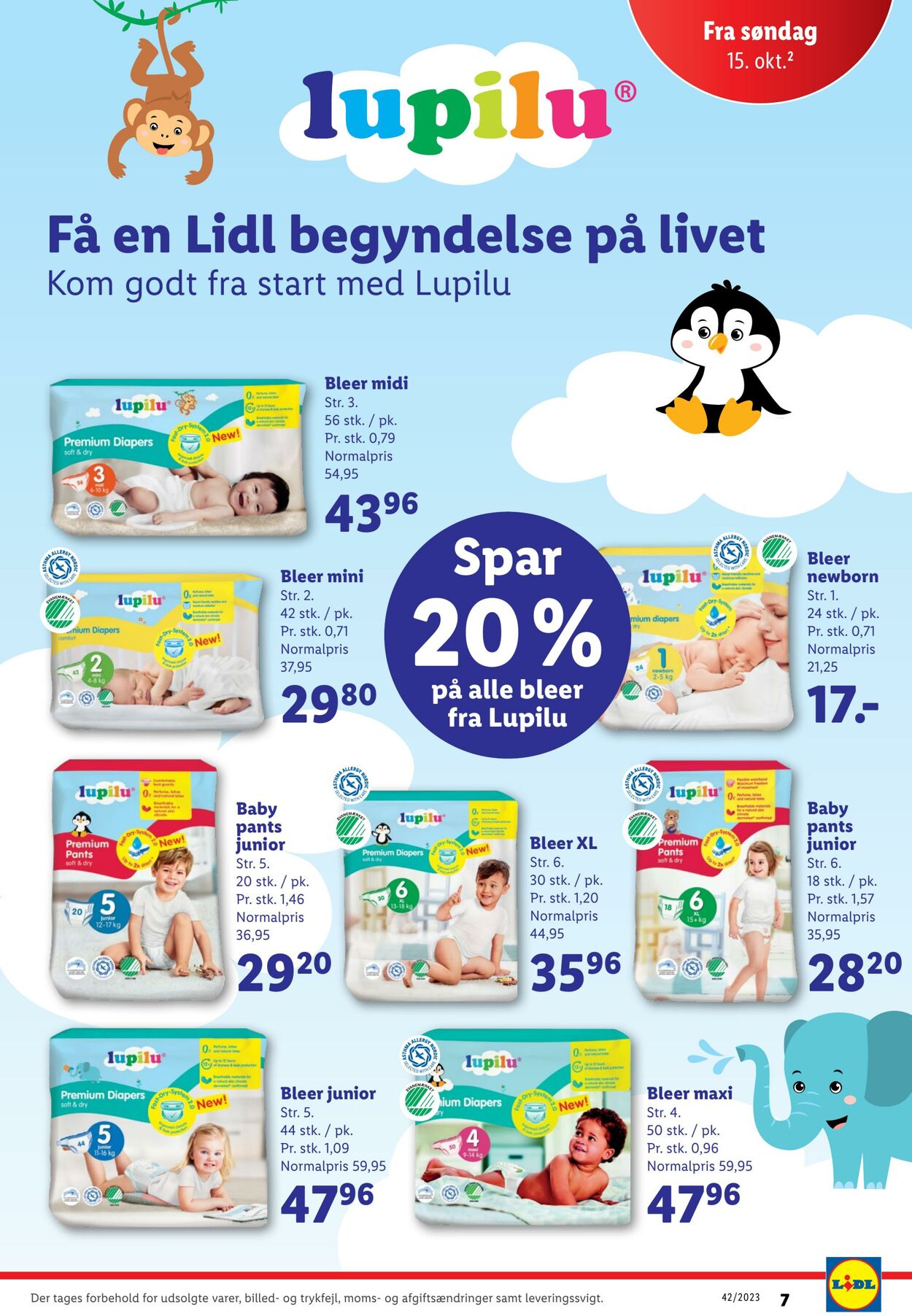 Tilbud Lidl 14.10.2023 - 21.10.2023