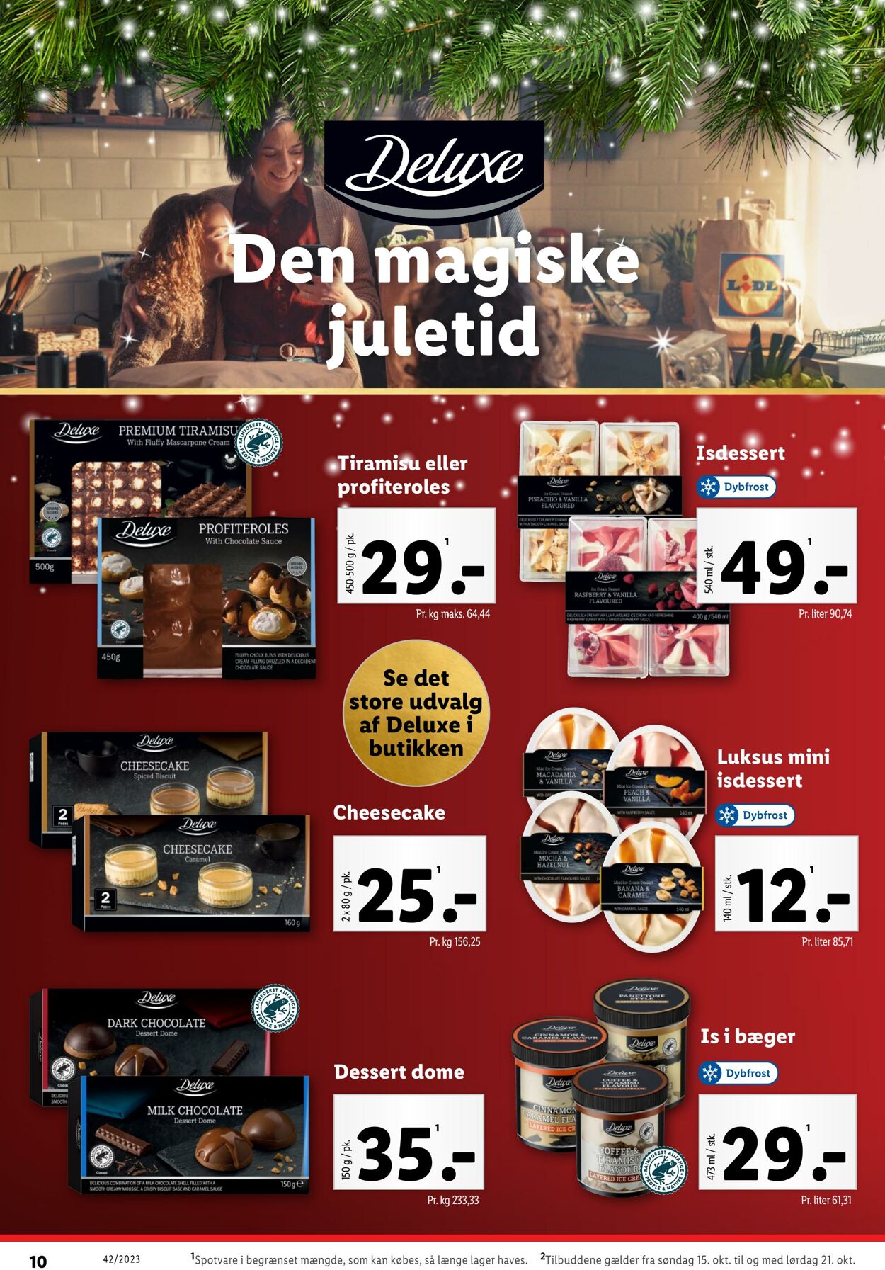 Tilbud Lidl 14.10.2023 - 21.10.2023