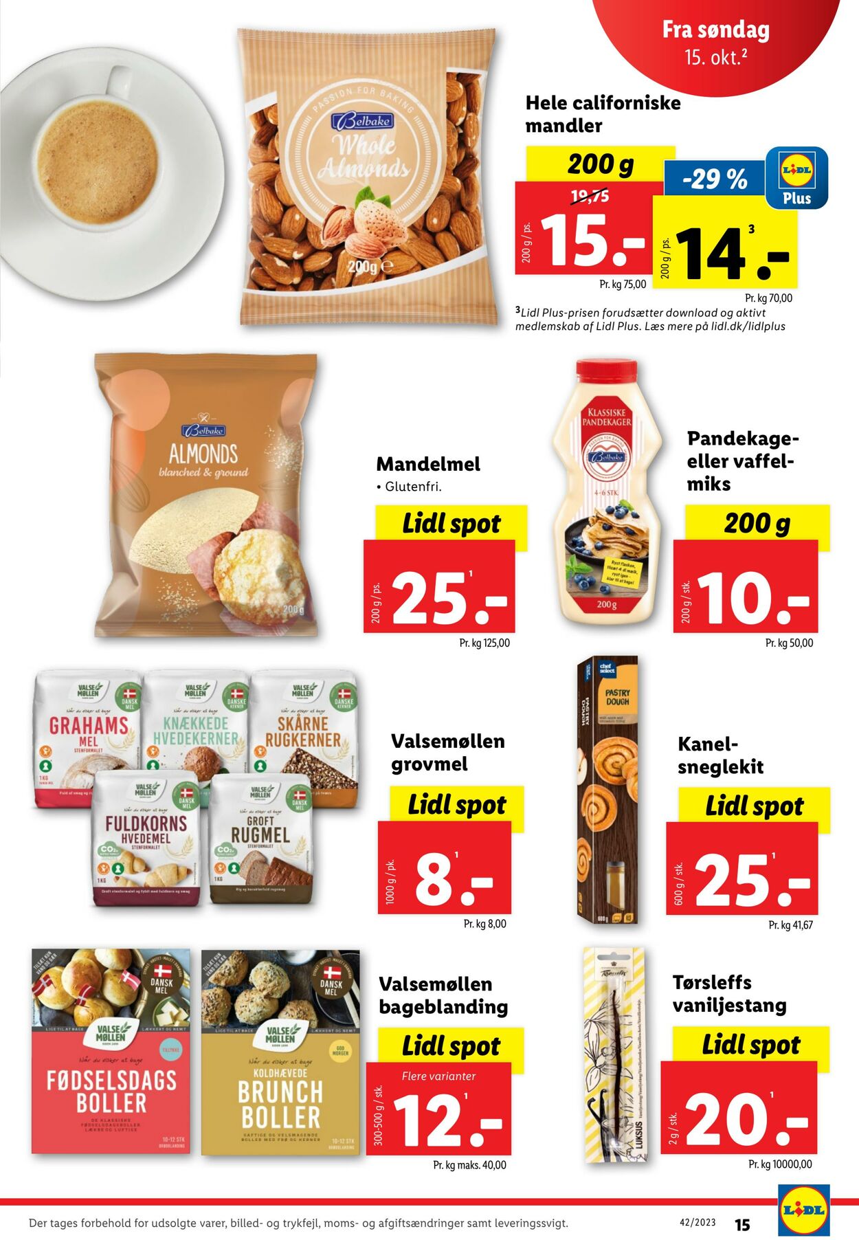 Tilbud Lidl 14.10.2023 - 21.10.2023