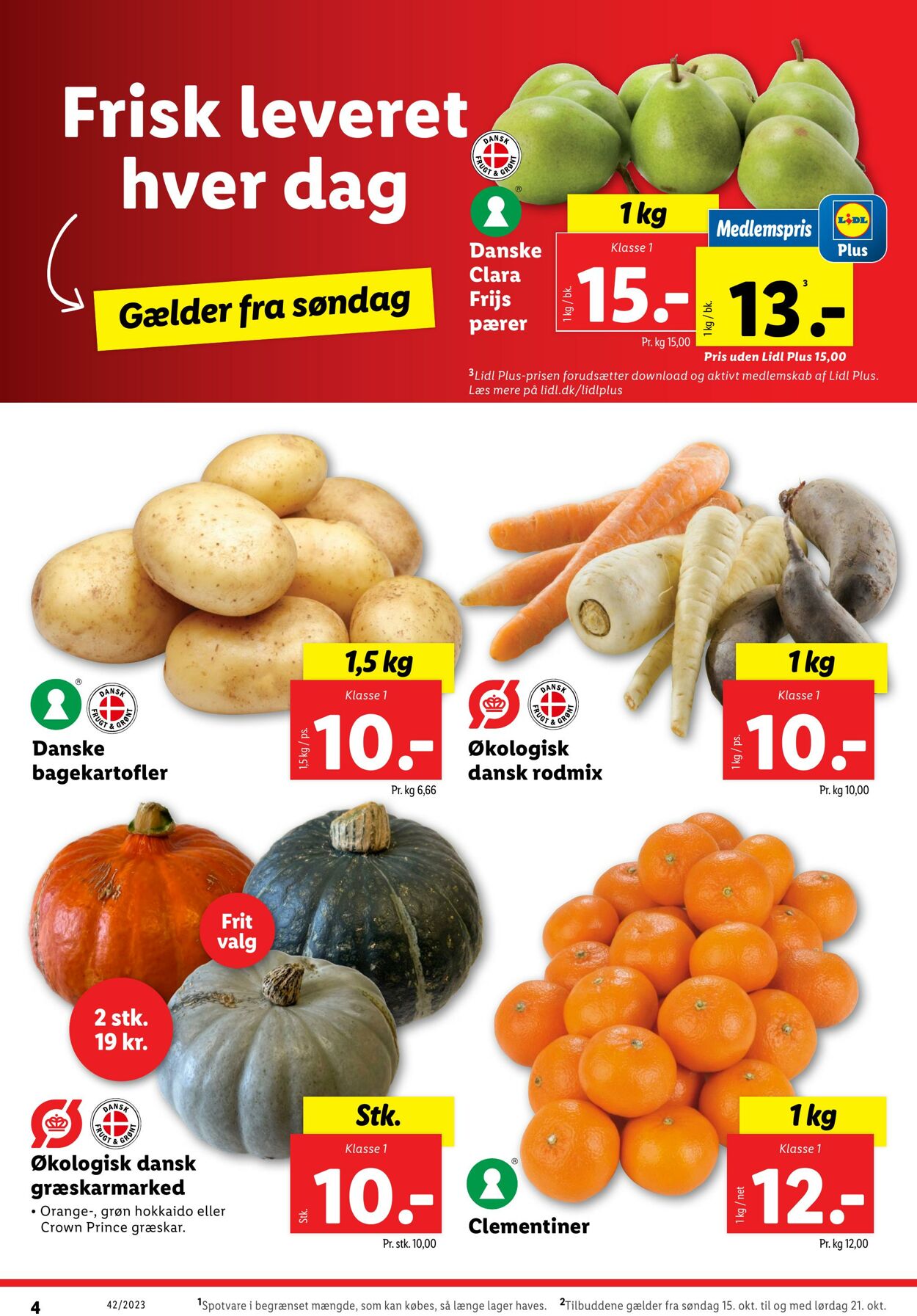 Tilbud Lidl 14.10.2023 - 21.10.2023