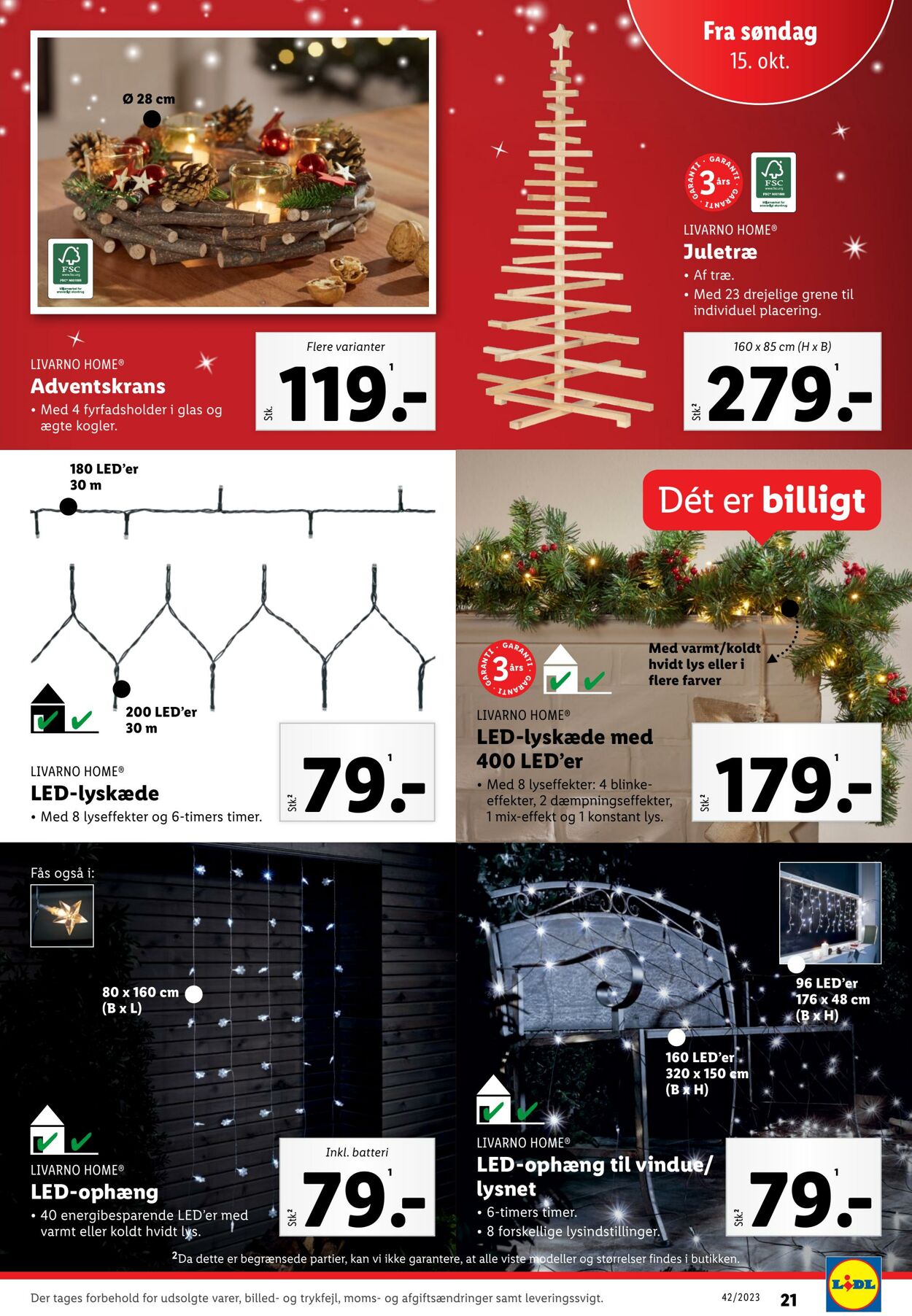 Tilbud Lidl 14.10.2023 - 21.10.2023