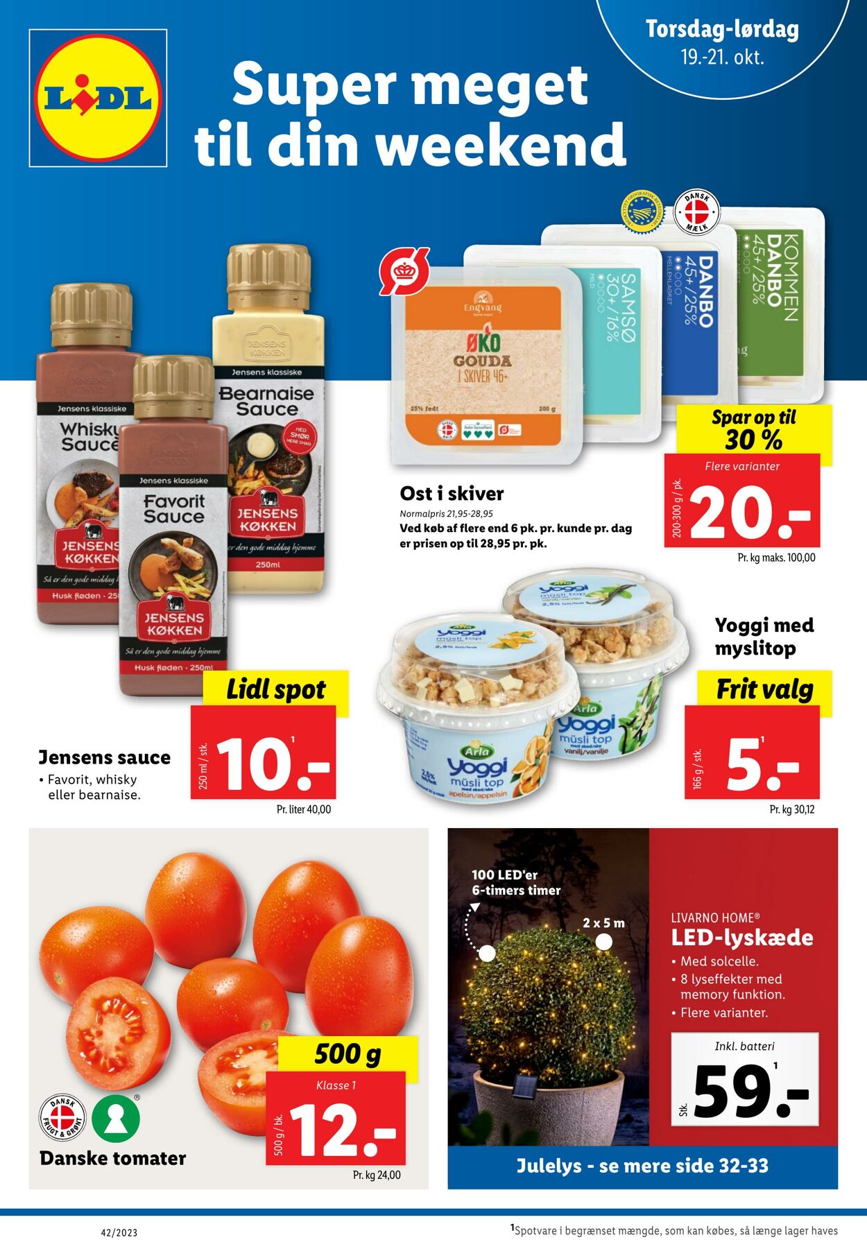 Tilbud Lidl 14.10.2023 - 21.10.2023