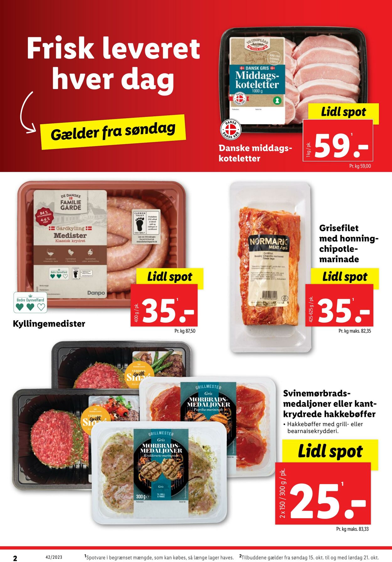 Tilbud Lidl 14.10.2023 - 21.10.2023