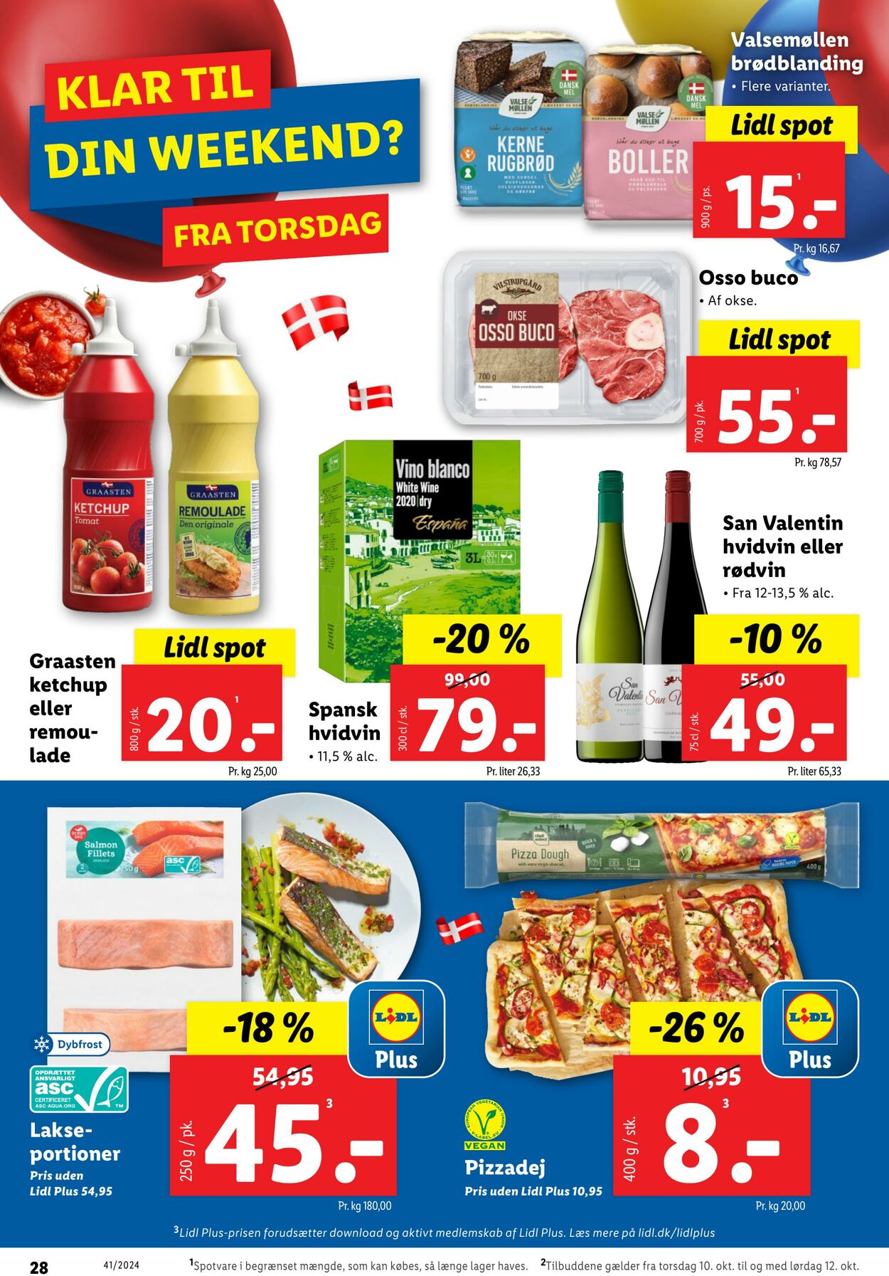 Tilbud Lidl 05.10.2024 - 12.10.2024