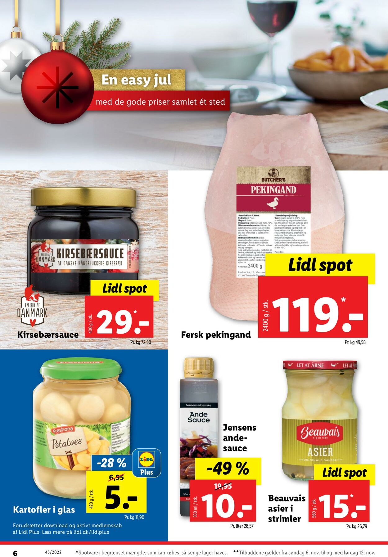 Tilbud Lidl 05.11.2022 - 12.11.2022