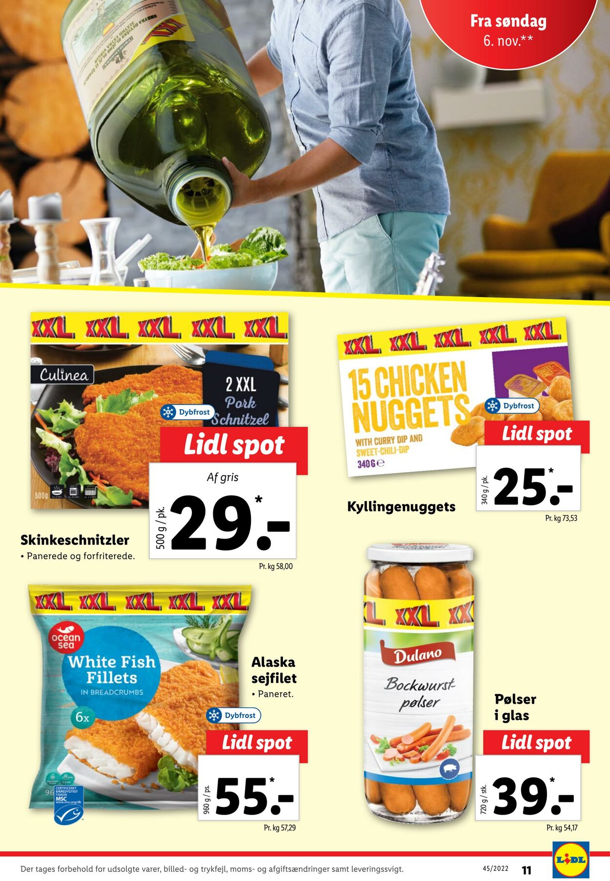 Tilbud Lidl 05.11.2022 - 12.11.2022