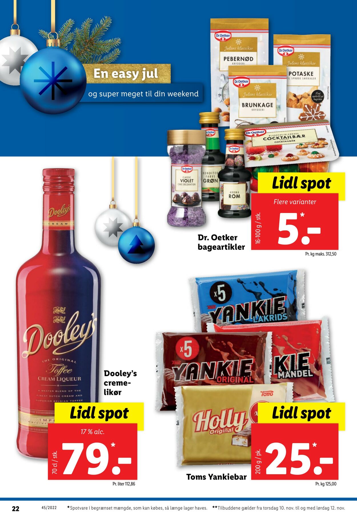 Tilbud Lidl 05.11.2022 - 12.11.2022