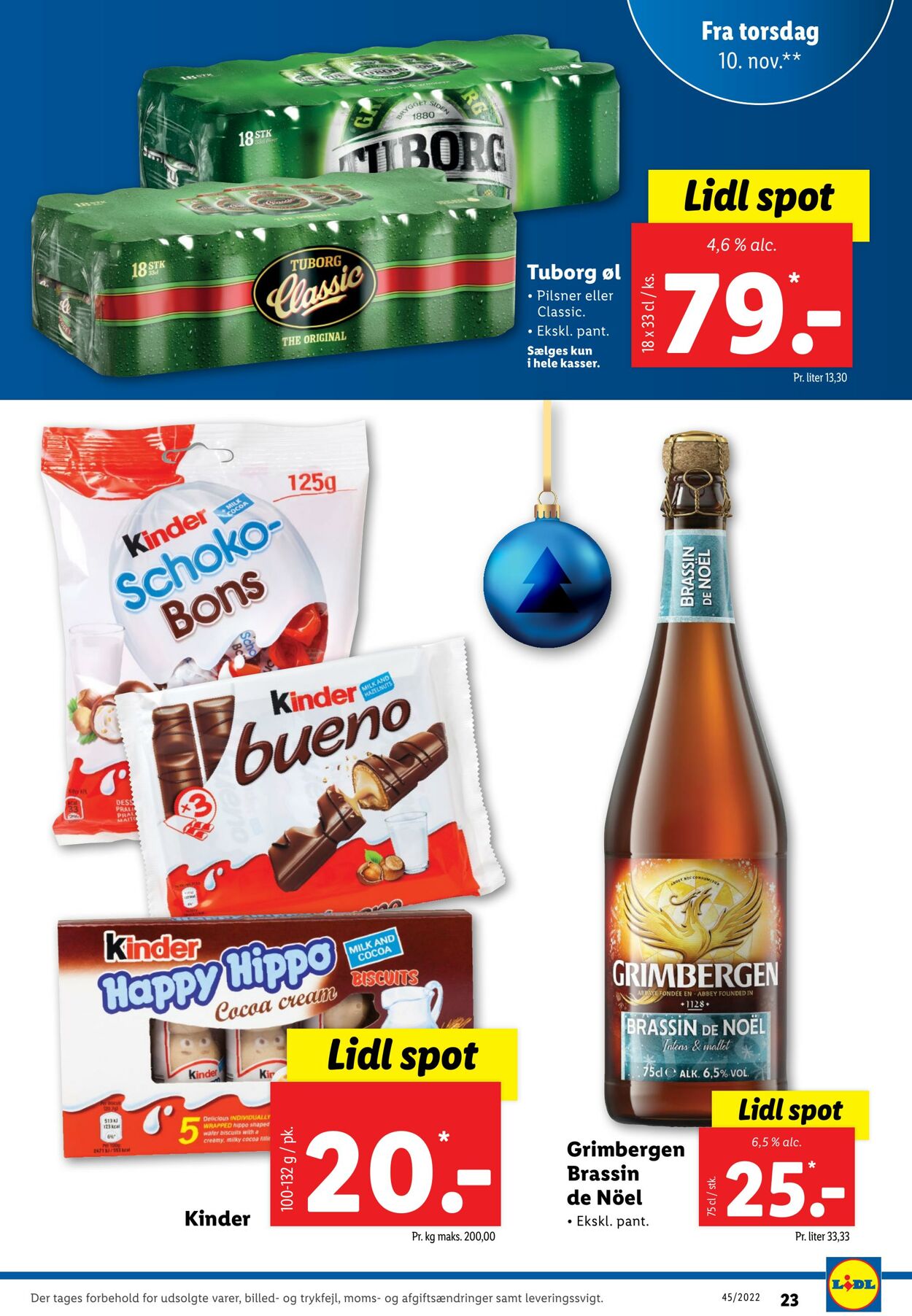 Tilbud Lidl 05.11.2022 - 12.11.2022