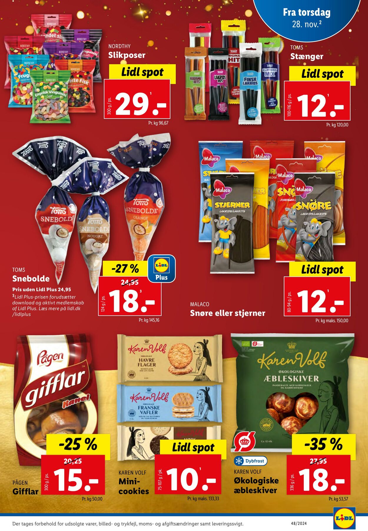 Tilbud Lidl 23.11.2024 - 30.11.2024