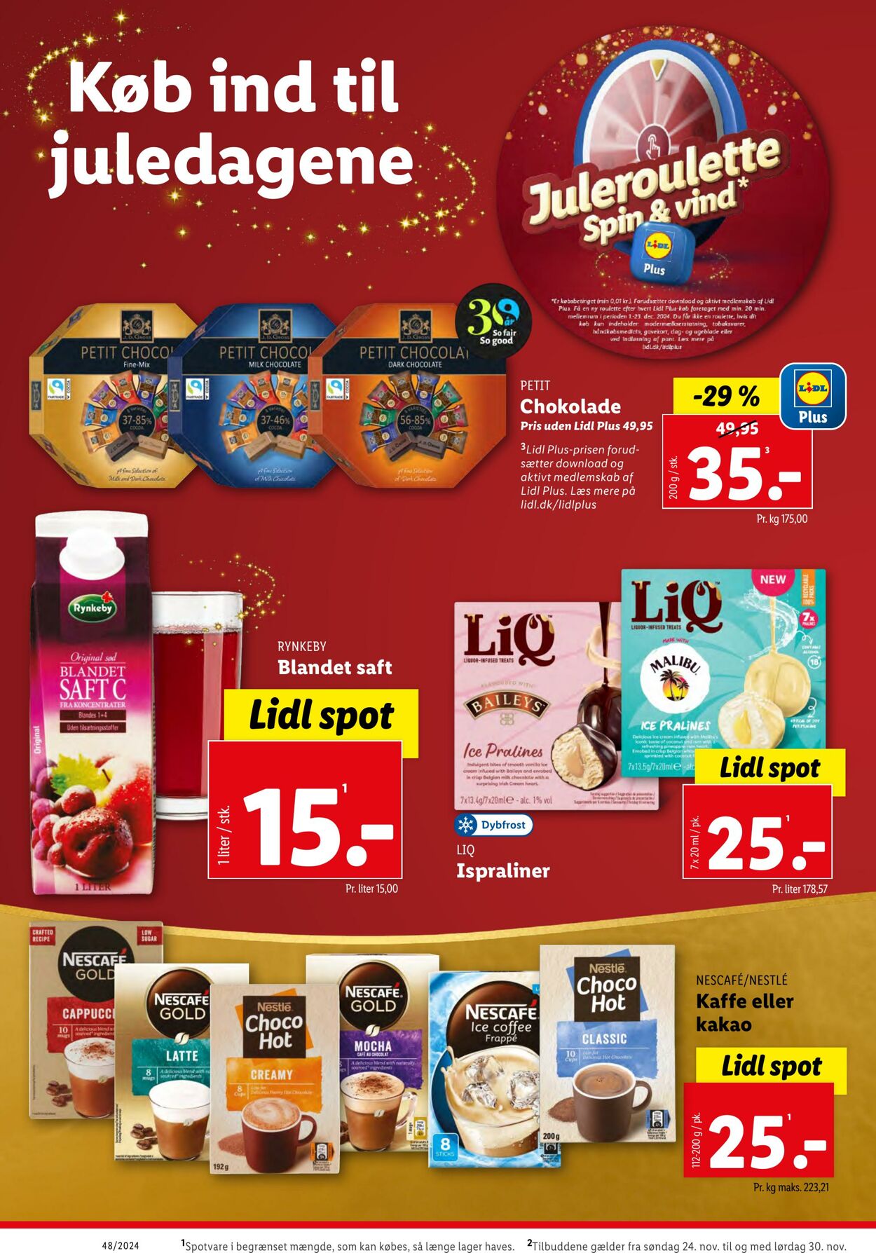 Tilbud Lidl 23.11.2024 - 30.11.2024