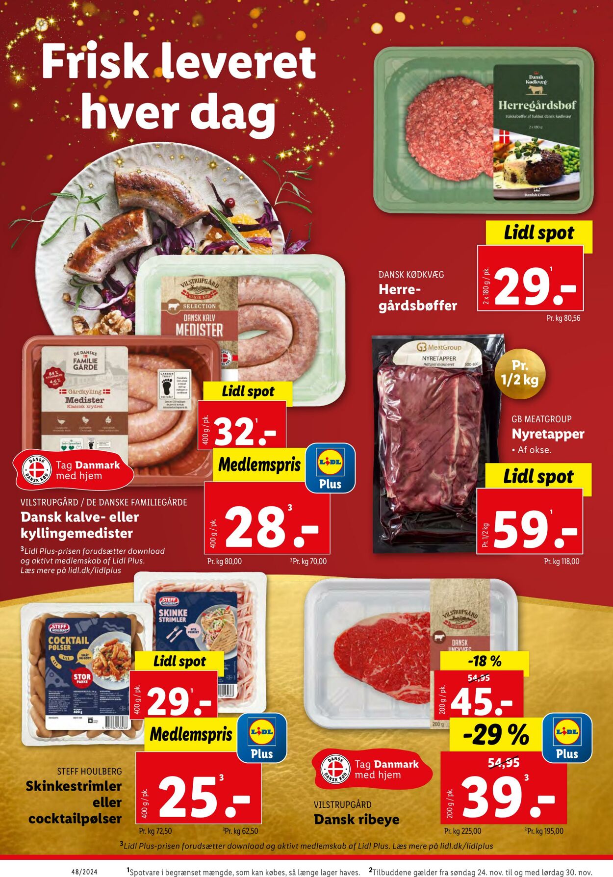 Tilbud Lidl 23.11.2024 - 30.11.2024