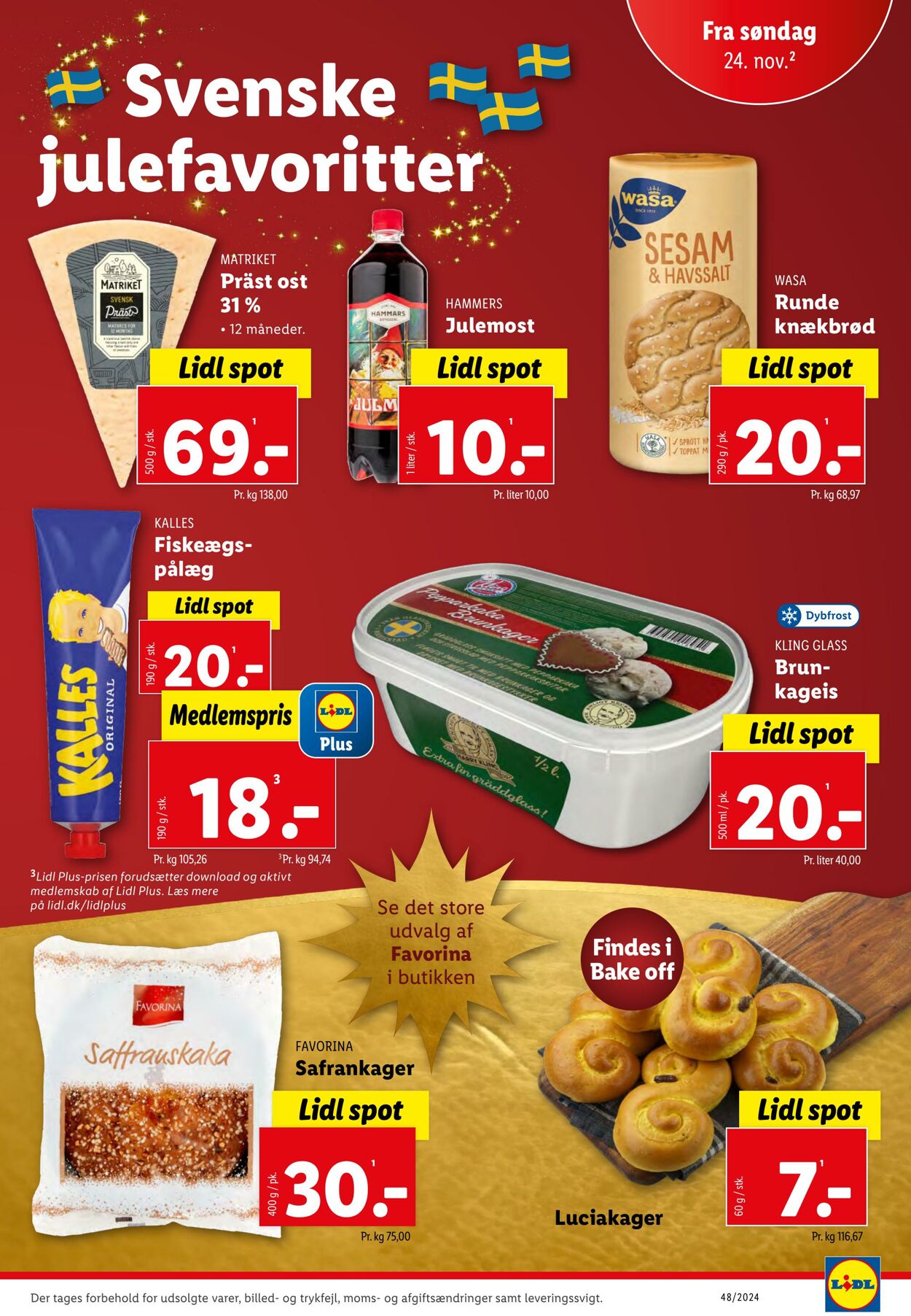 Tilbud Lidl 23.11.2024 - 30.11.2024