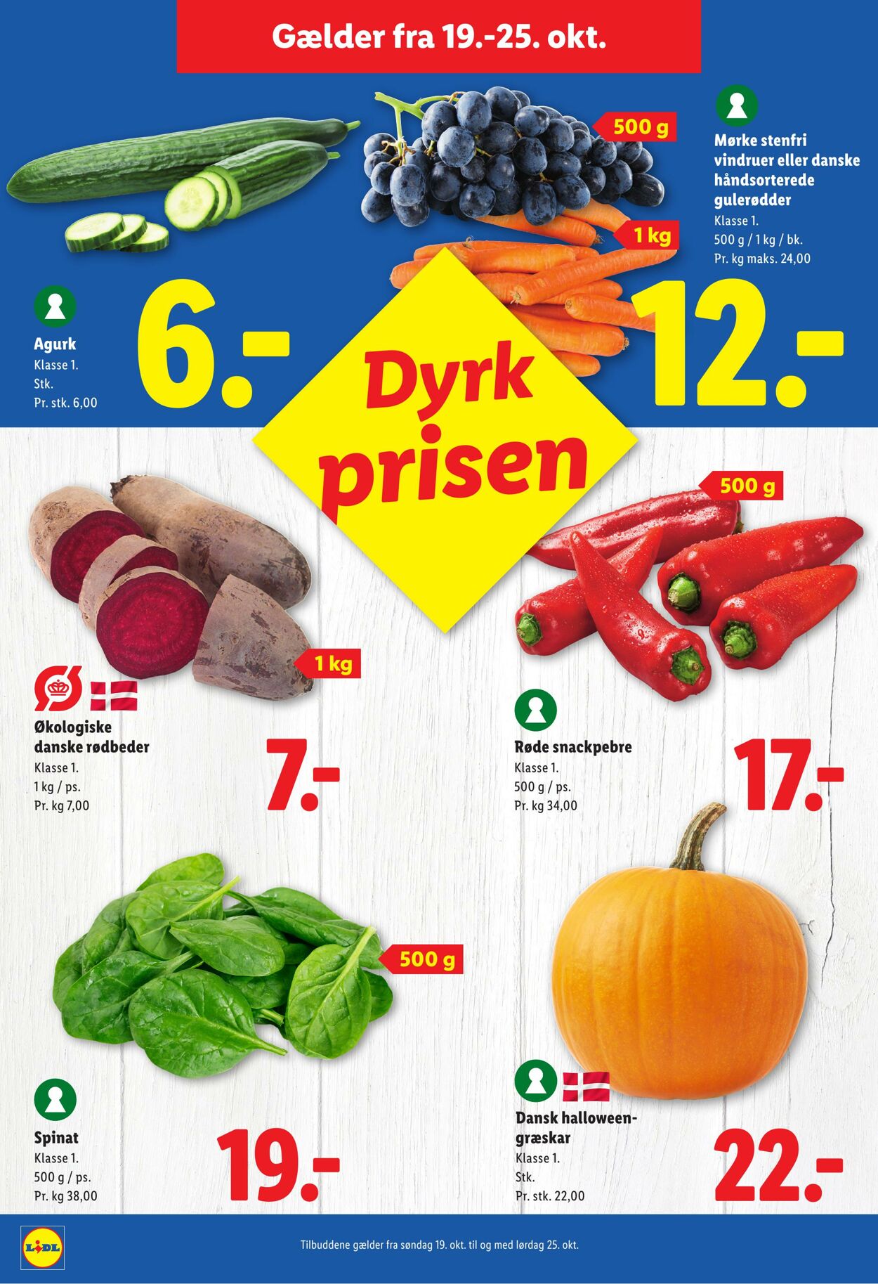 Tilbud Lidl 18.10.2025 - 25.10.2025