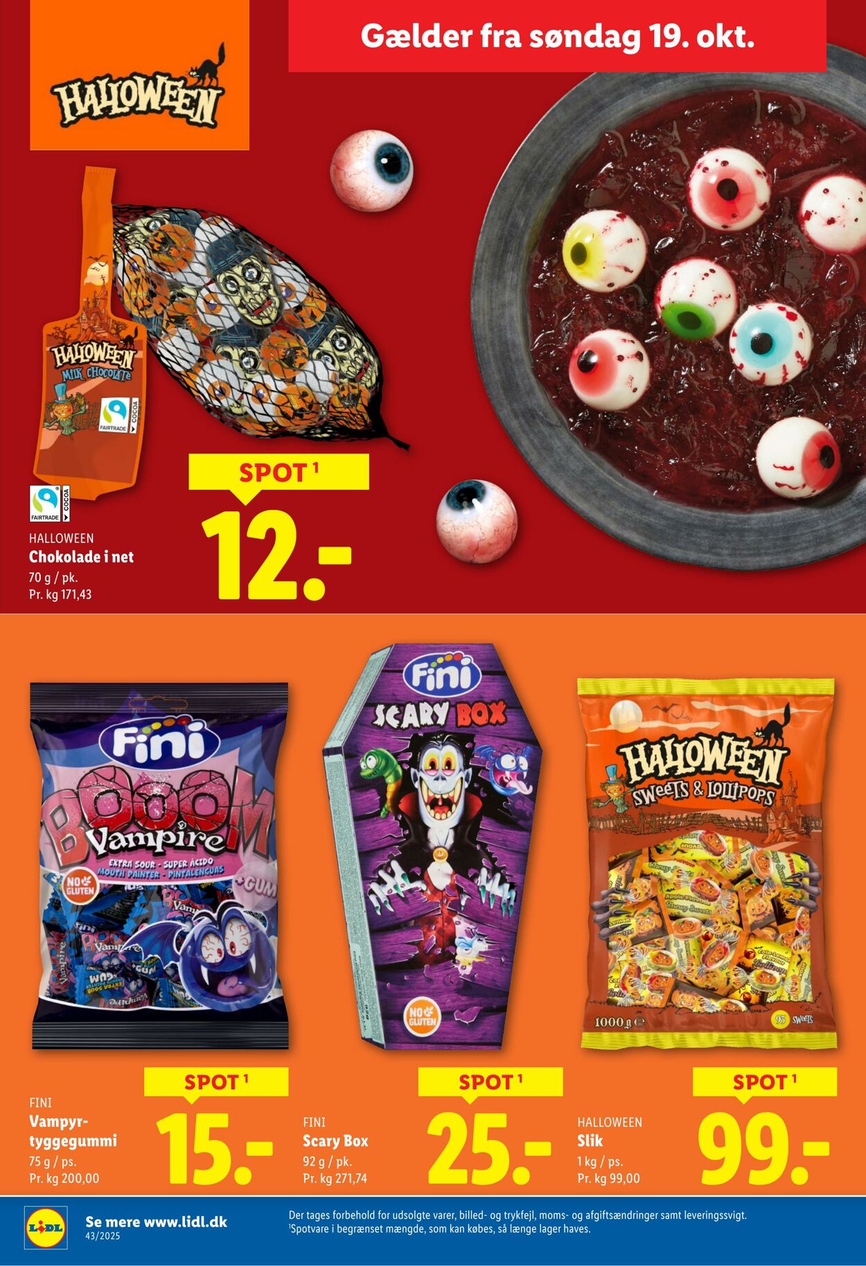 Tilbud Lidl 18.10.2025 - 25.10.2025