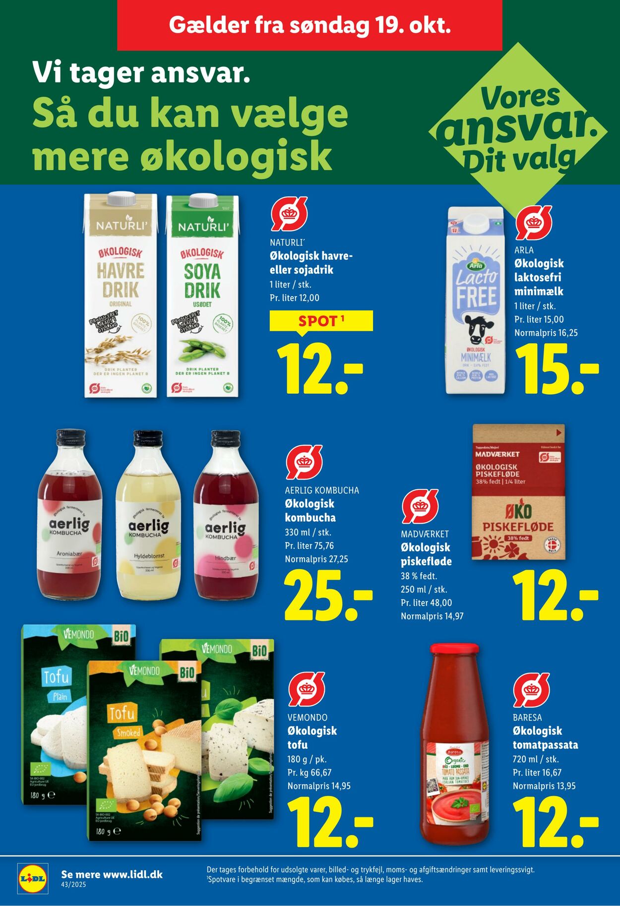 Tilbud Lidl 18.10.2025 - 25.10.2025