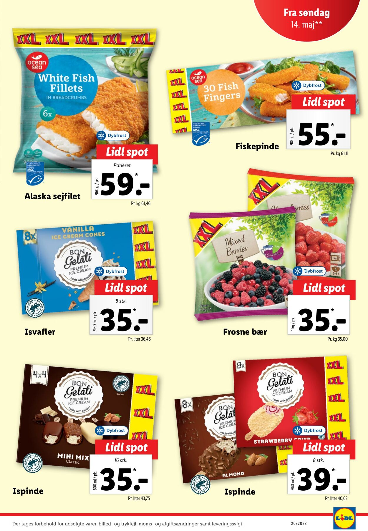 Tilbud Lidl 13.05.2023 - 20.05.2023