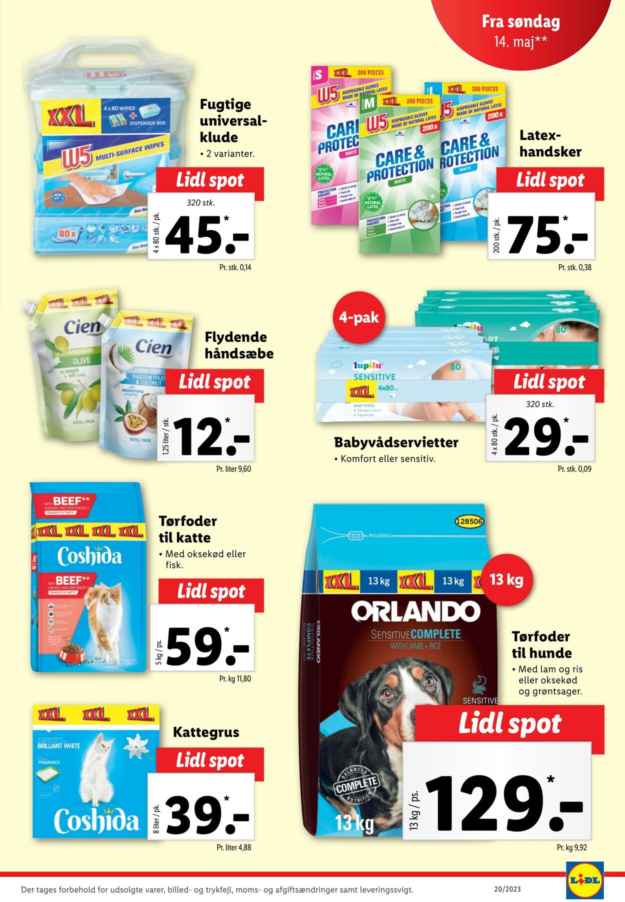 Tilbud Lidl 13.05.2023 - 20.05.2023