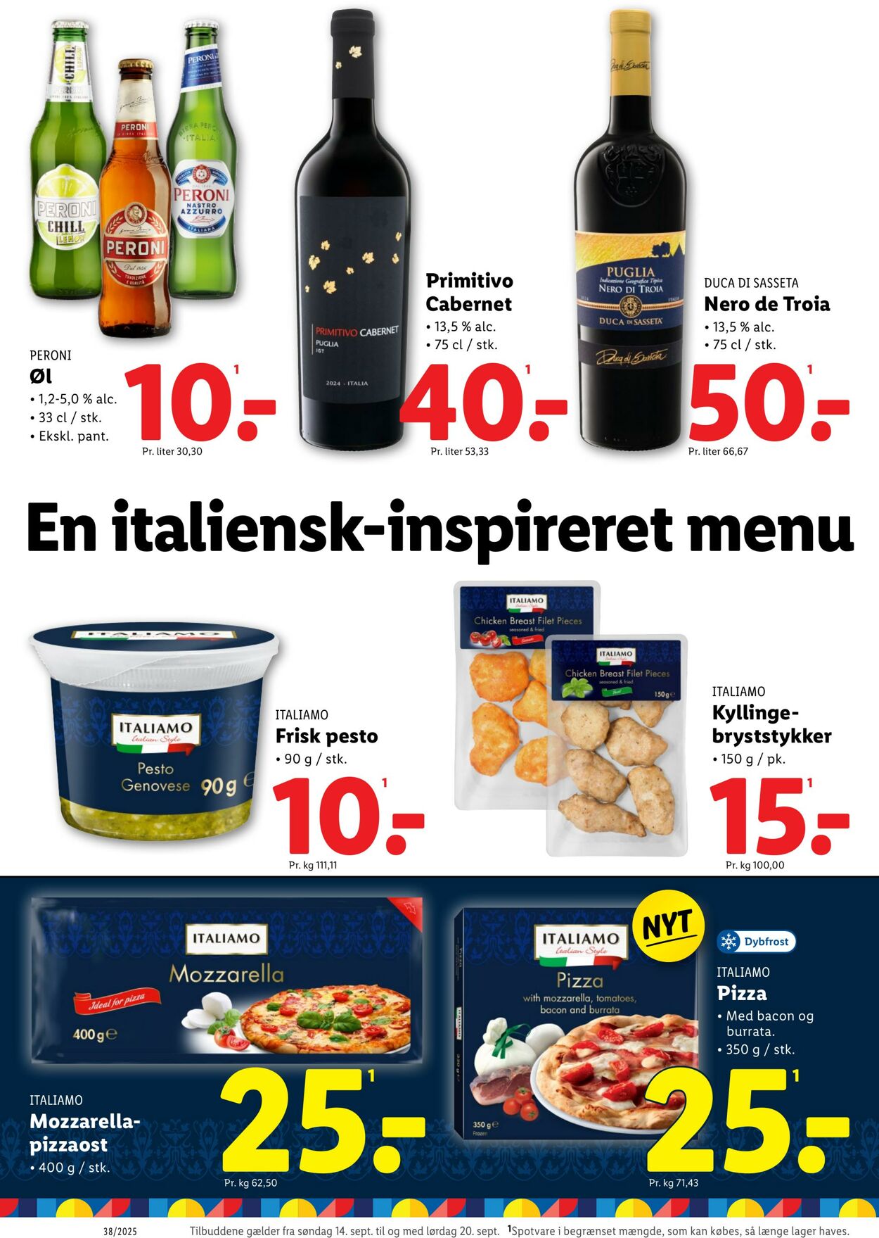 Tilbud Lidl 13.09.2025 - 20.09.2025