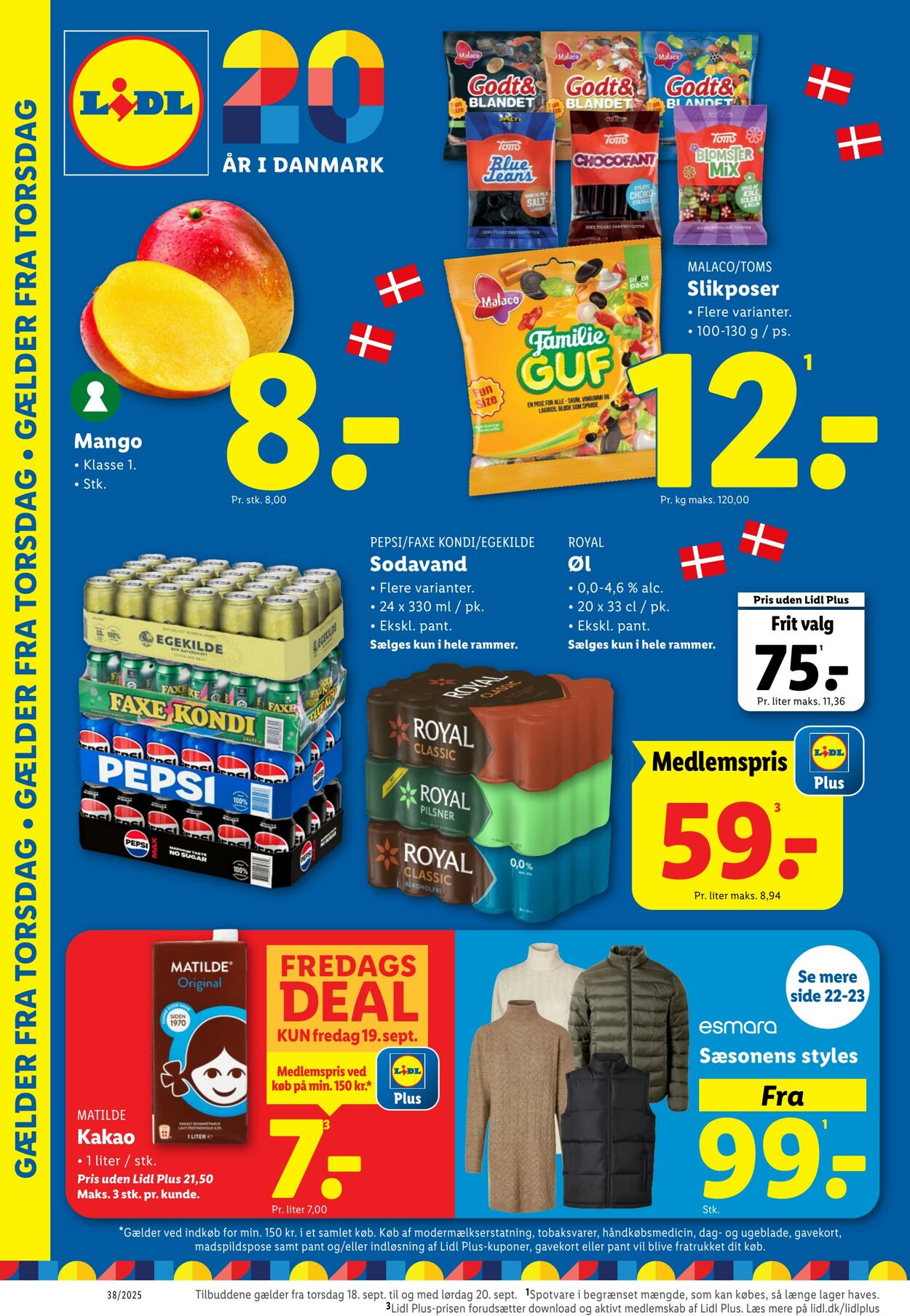 Tilbud Lidl 13.09.2025 - 20.09.2025