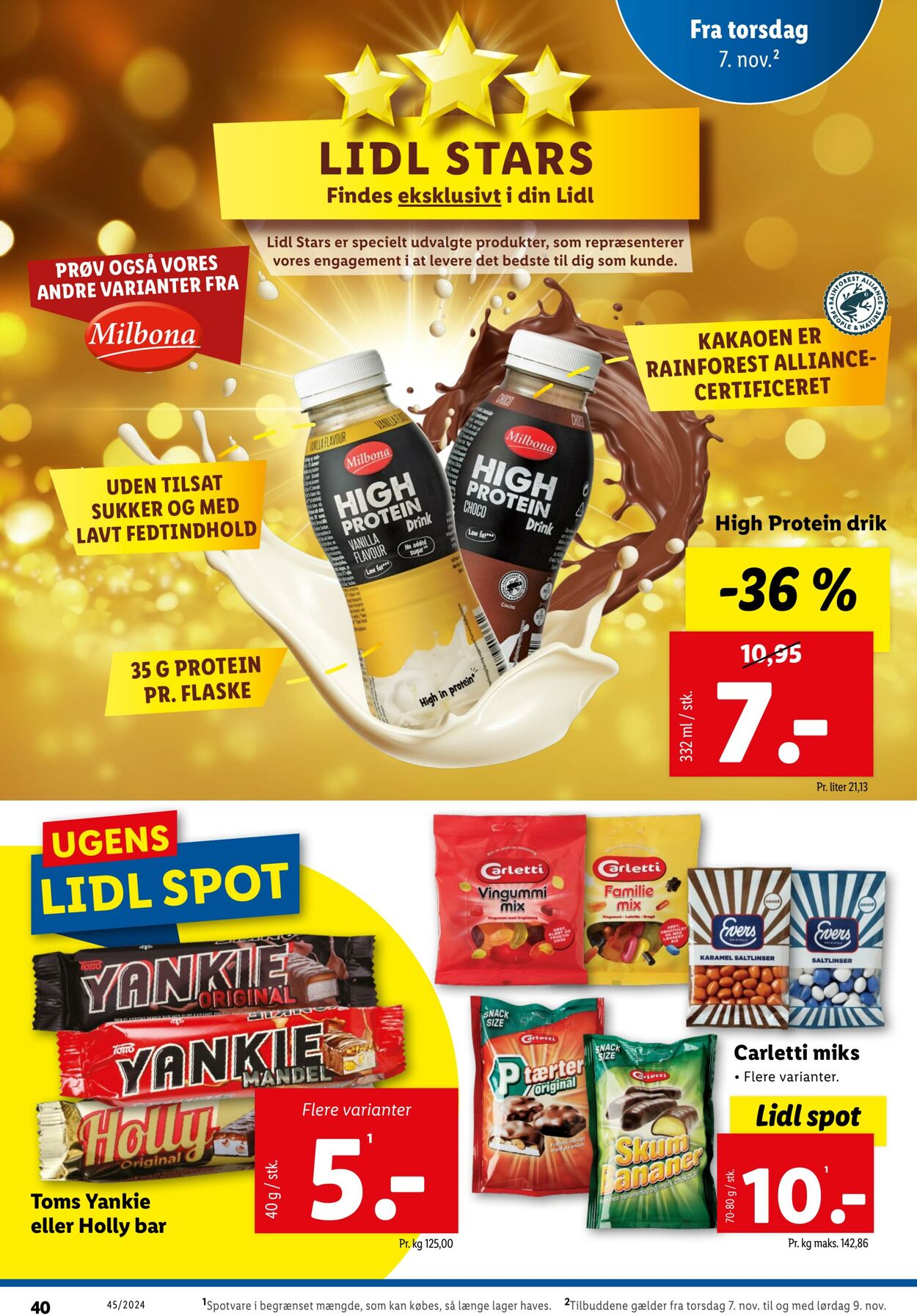 Tilbud Lidl 02.11.2024 - 09.11.2024