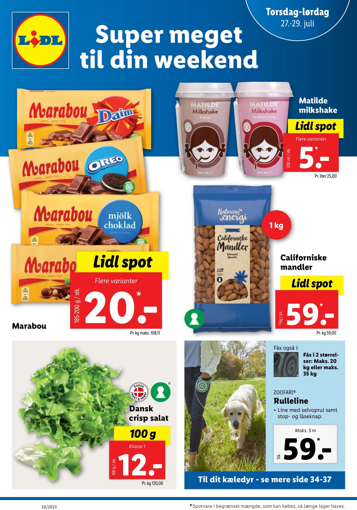 Tilbud Lidl 22.07.2023 - 29.07.2023