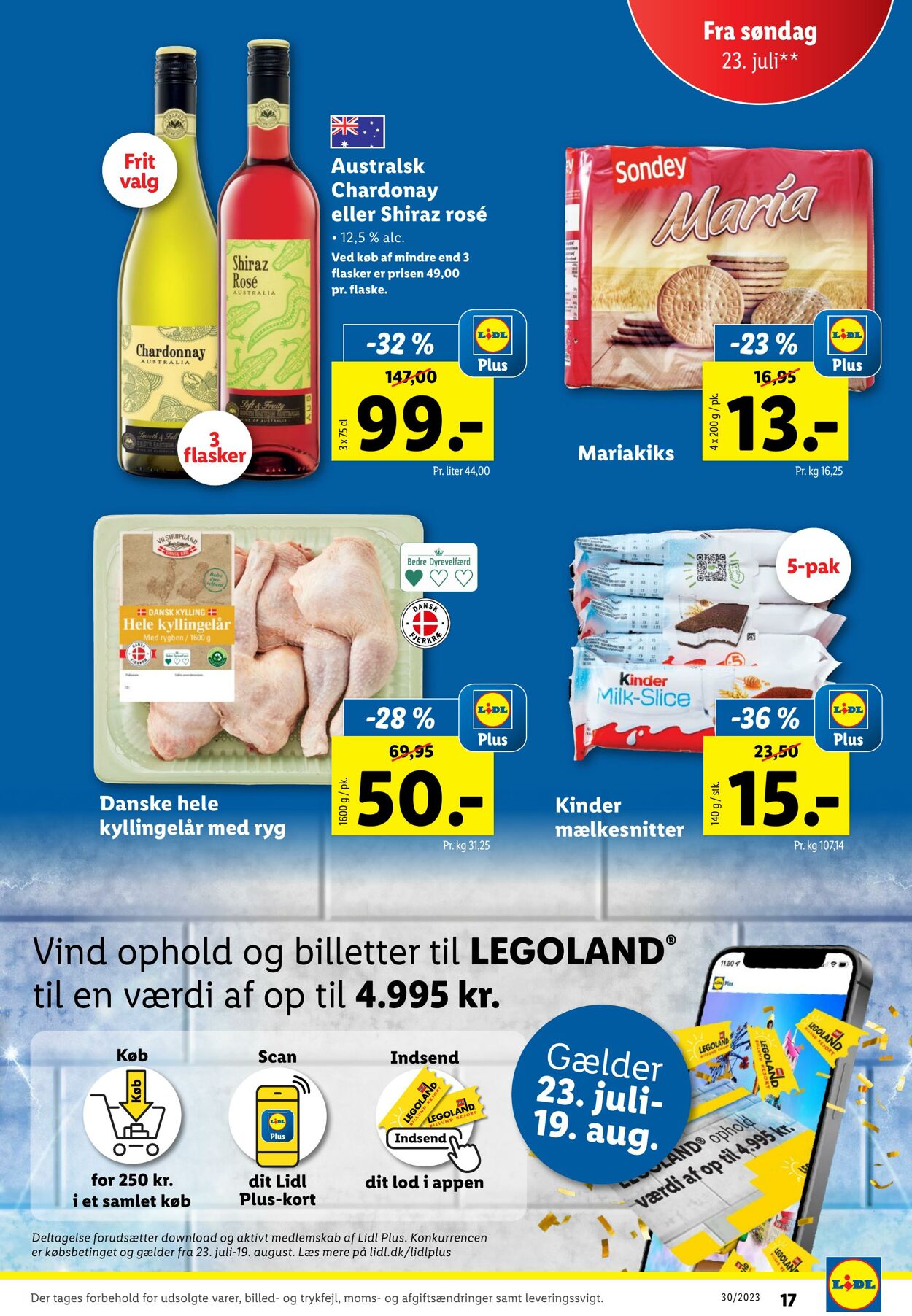 Tilbud Lidl 22.07.2023 - 29.07.2023