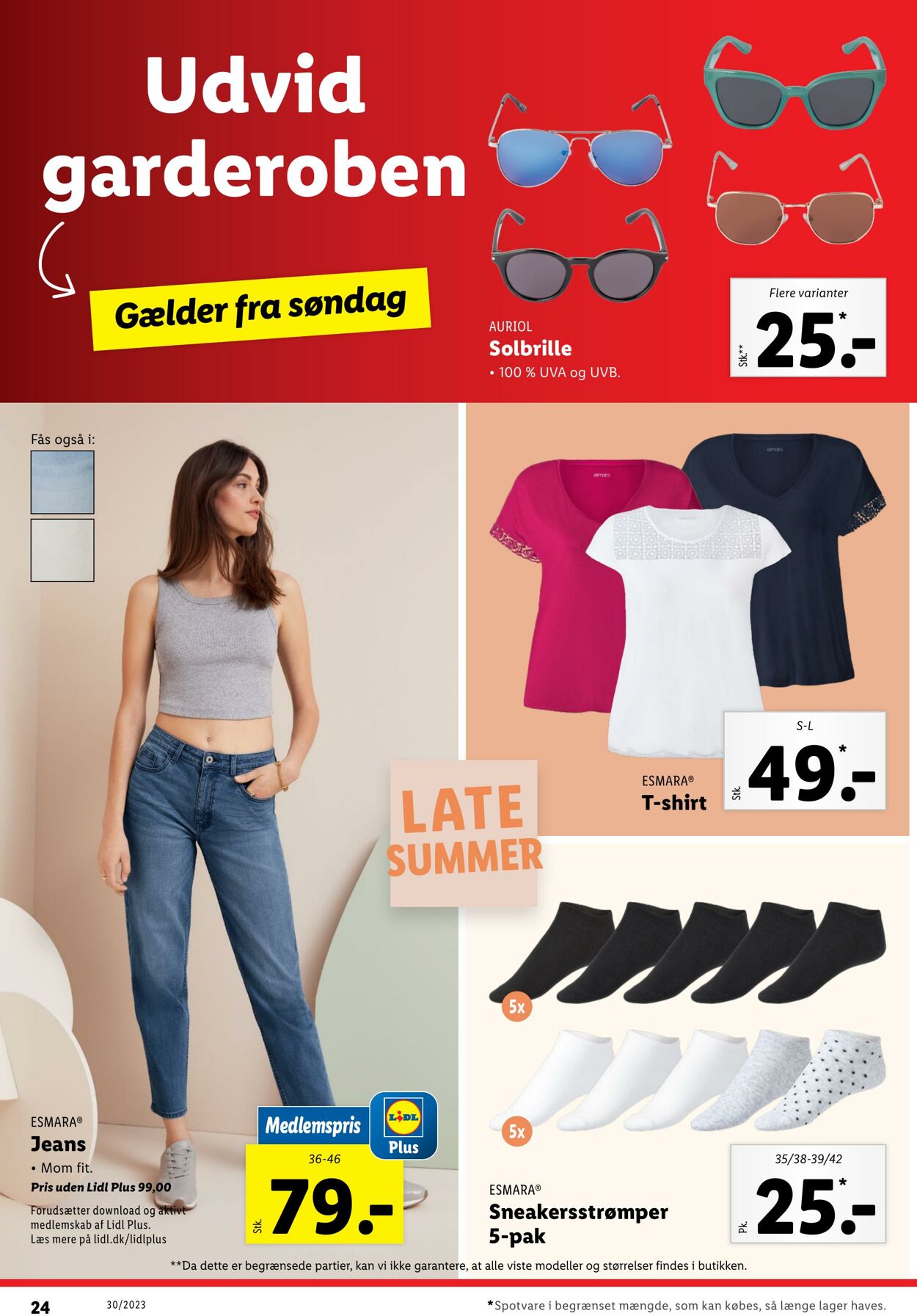 Tilbud Lidl 22.07.2023 - 29.07.2023