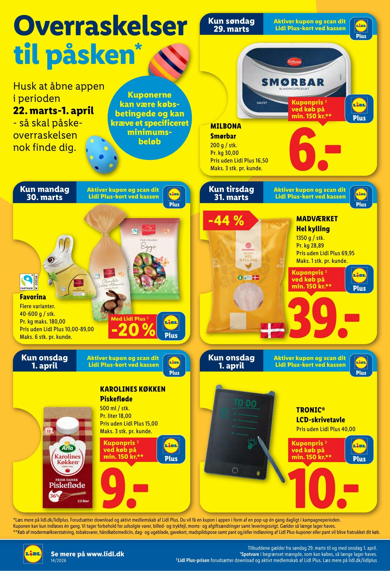 Tilbud Lidl 28.03.2026 - 04.04.2026