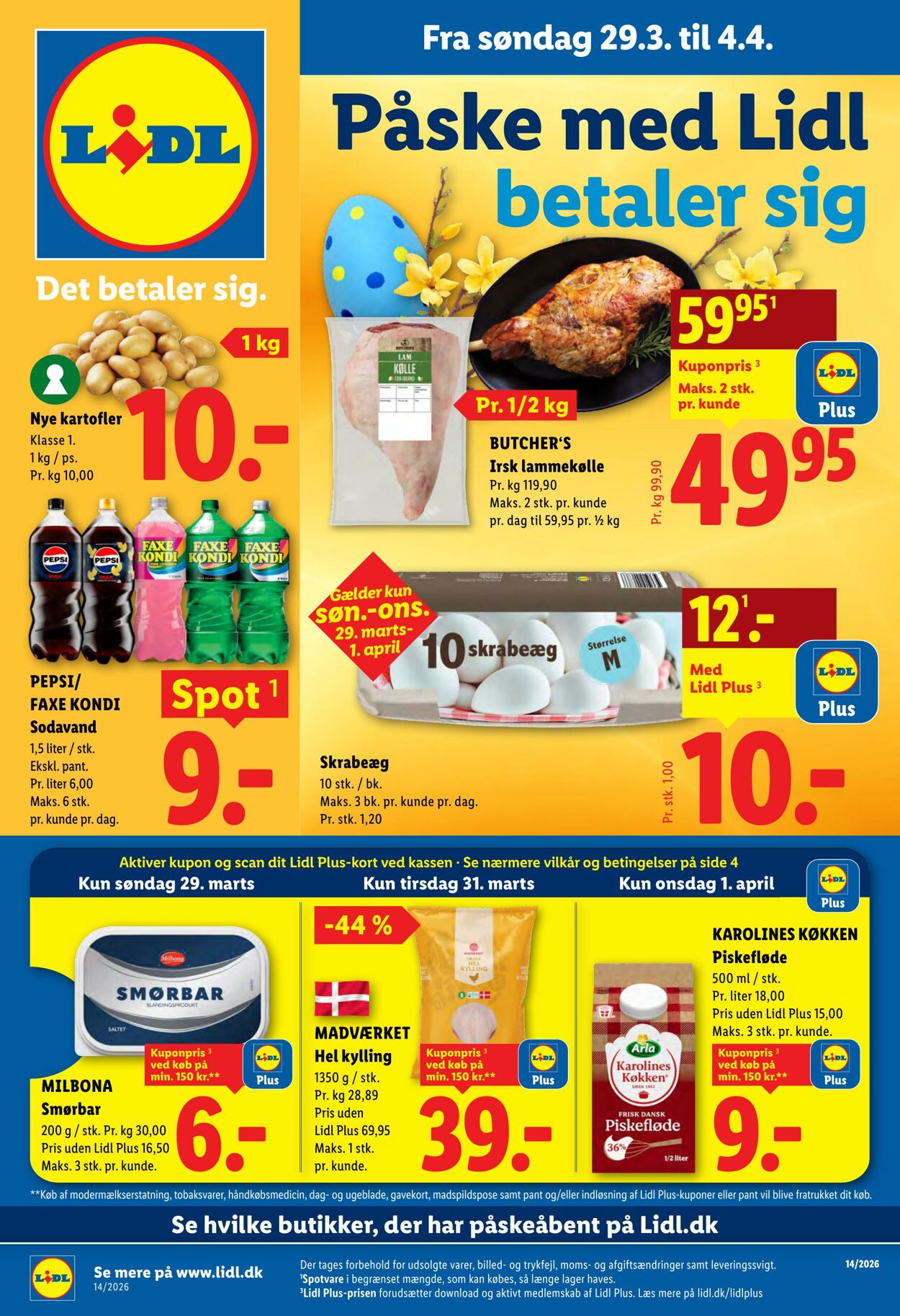Tilbud Lidl 28.03.2026 - 04.04.2026