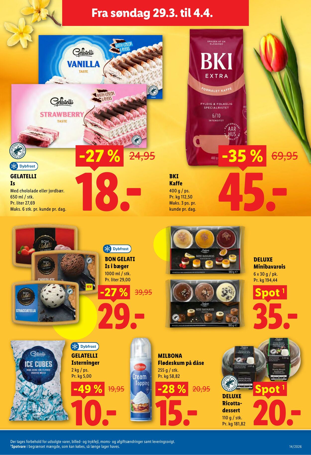 Tilbud Lidl 28.03.2026 - 04.04.2026