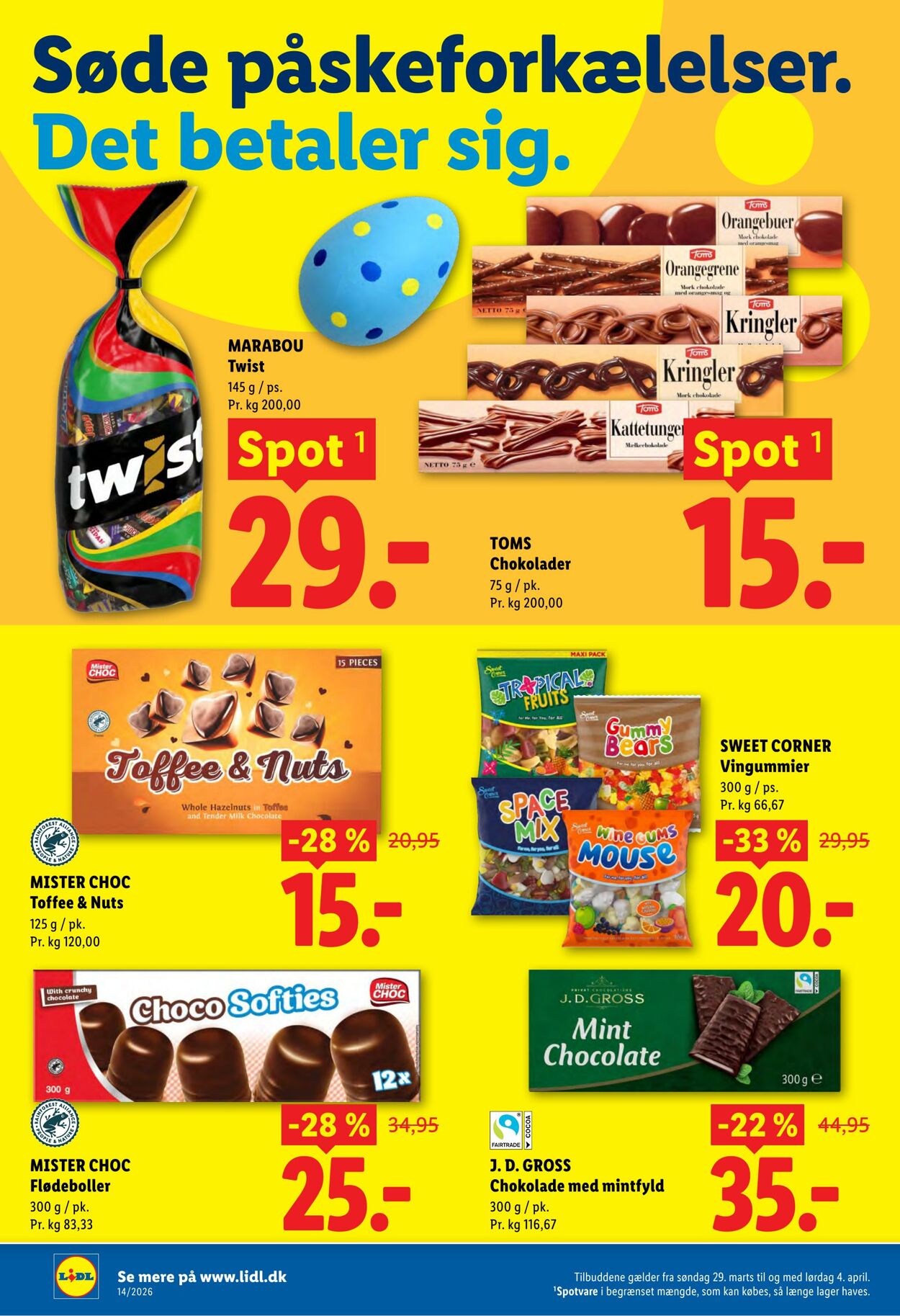 Tilbud Lidl 28.03.2026 - 04.04.2026
