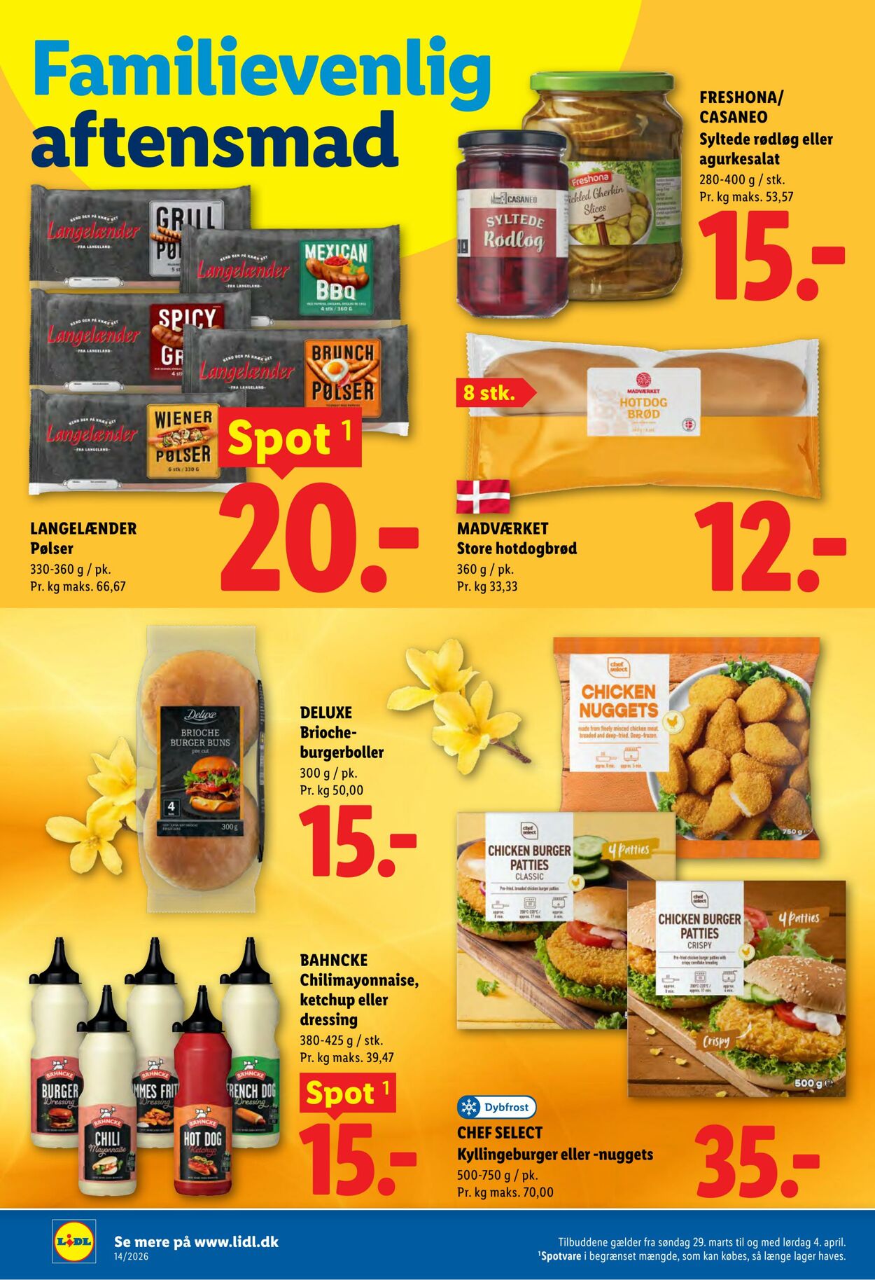 Tilbud Lidl 28.03.2026 - 04.04.2026