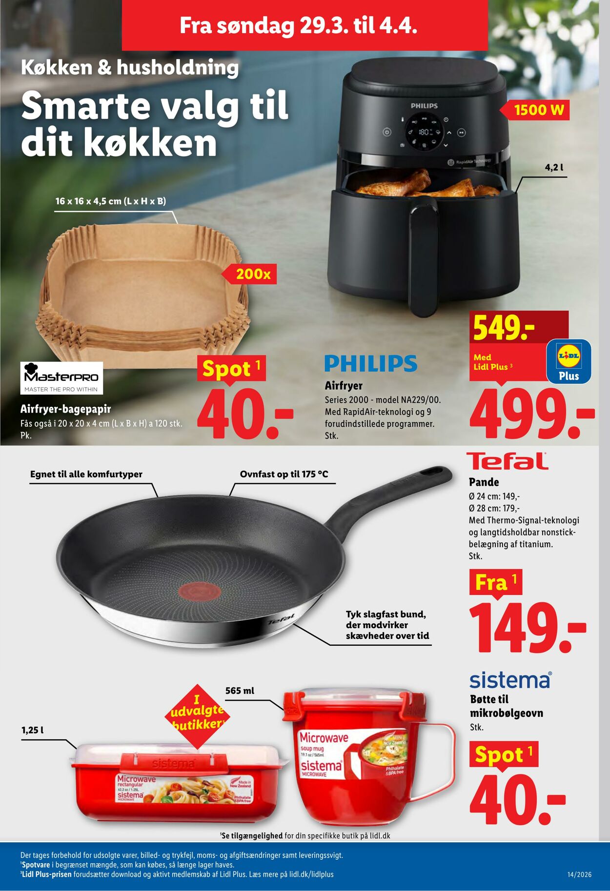 Tilbud Lidl 28.03.2026 - 04.04.2026