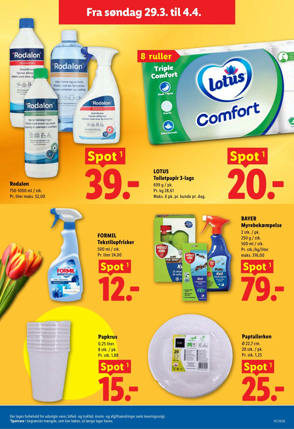 Tilbud Lidl 28.03.2026 - 04.04.2026