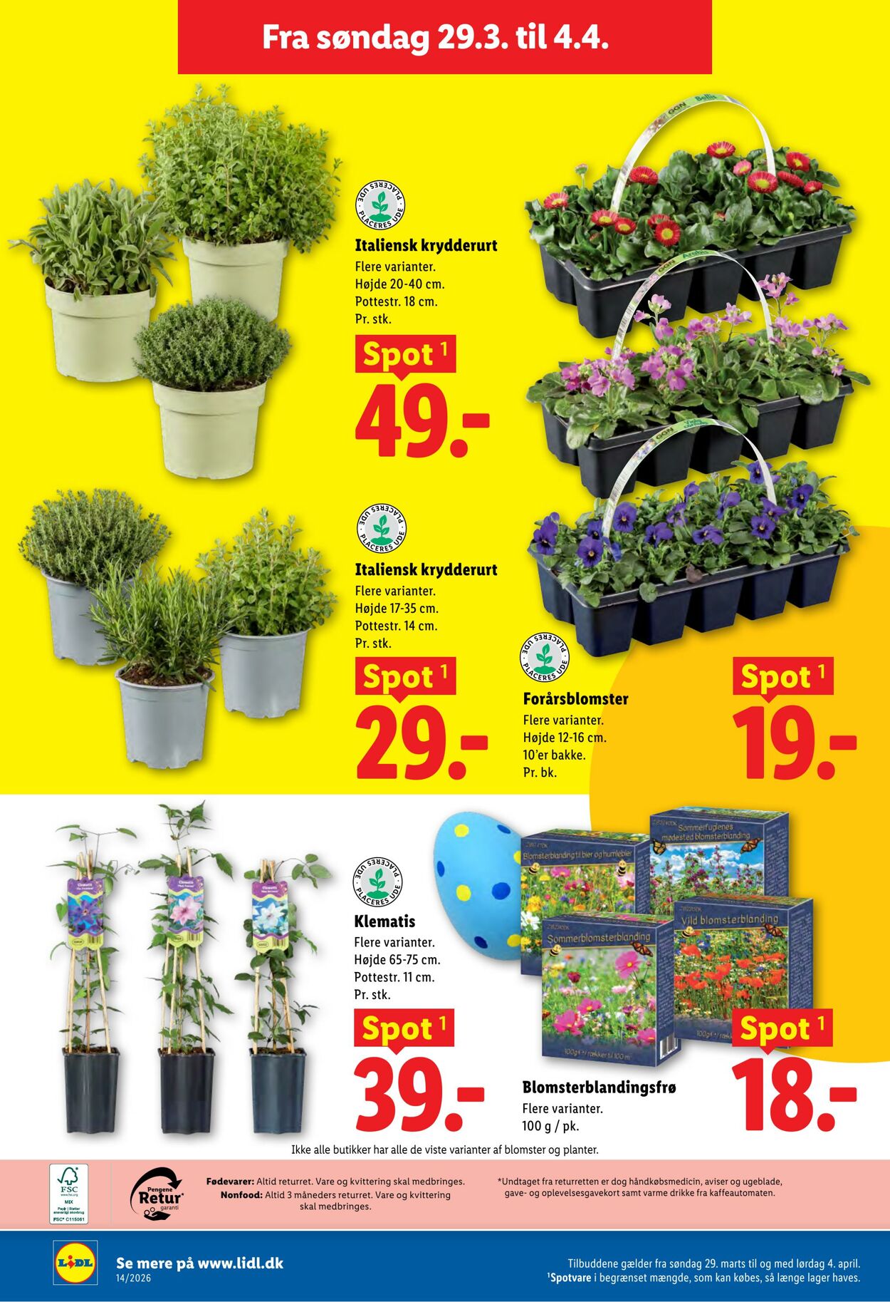 Tilbud Lidl 28.03.2026 - 04.04.2026