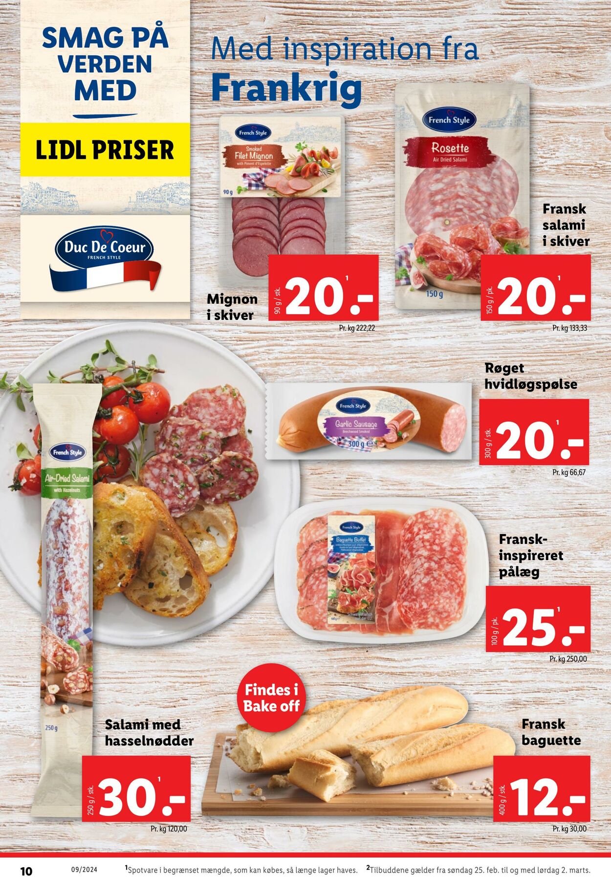 Tilbud Lidl 24.02.2024 - 02.03.2024