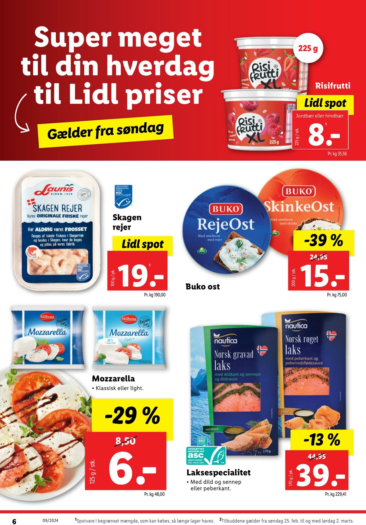 Tilbud Lidl 24.02.2024 - 02.03.2024