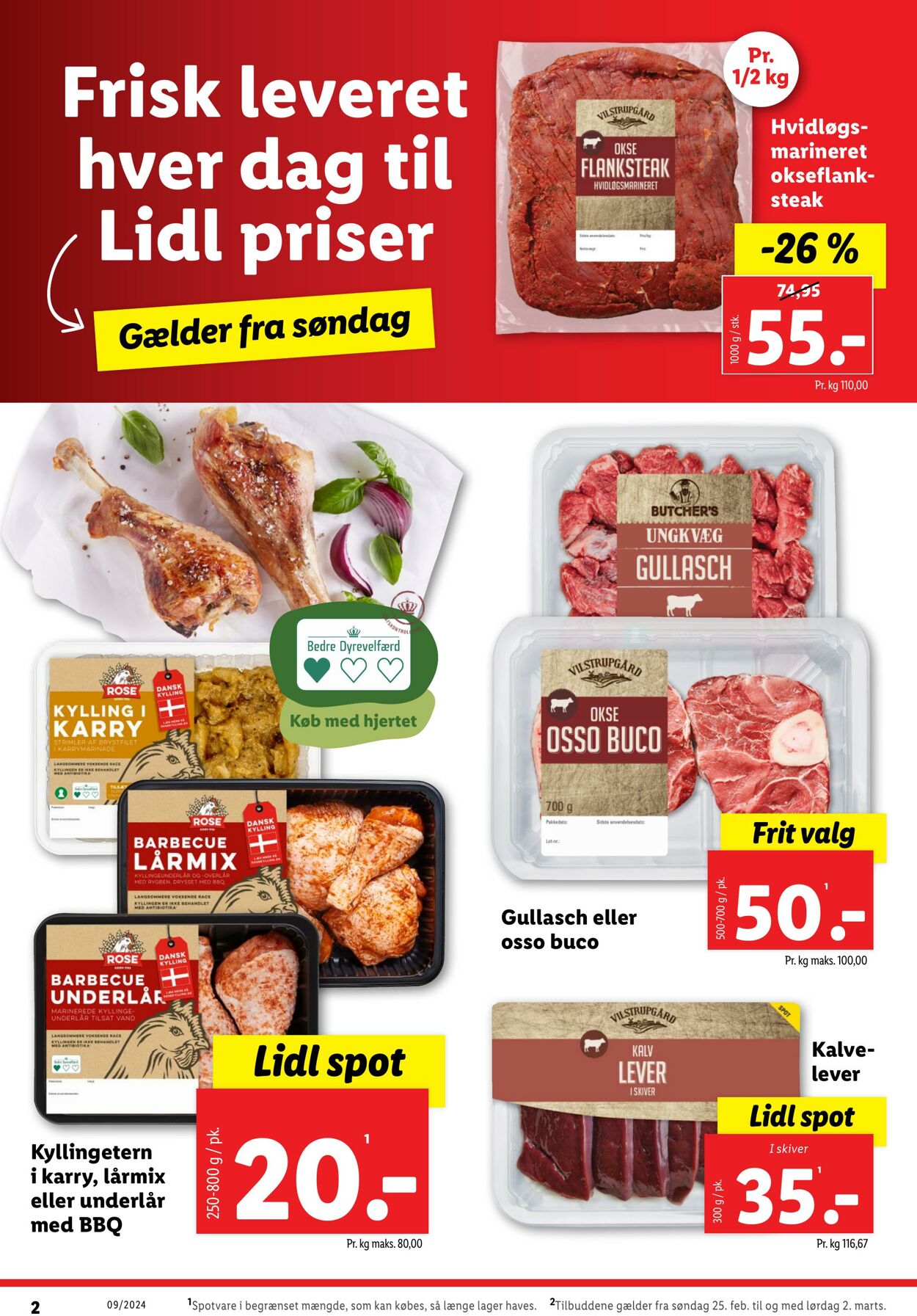 Tilbud Lidl 24.02.2024 - 02.03.2024