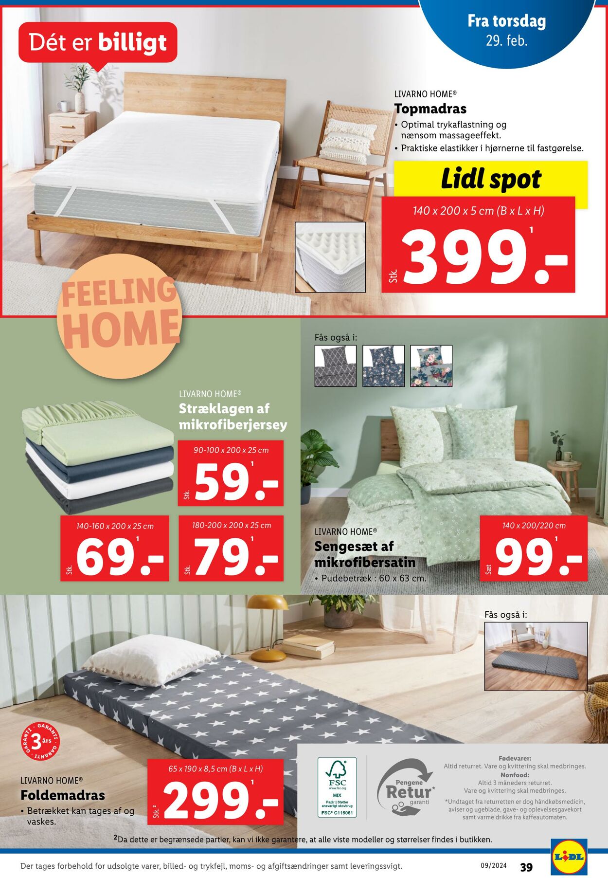 Tilbud Lidl 24.02.2024 - 02.03.2024