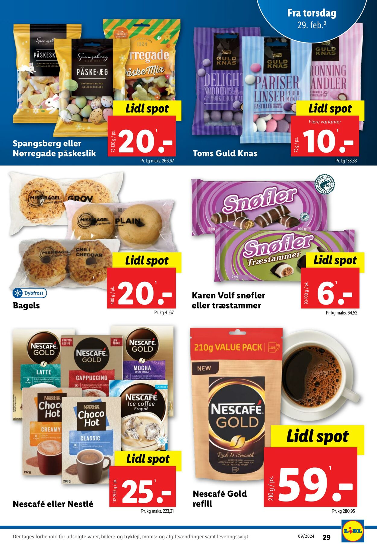 Tilbud Lidl 24.02.2024 - 02.03.2024