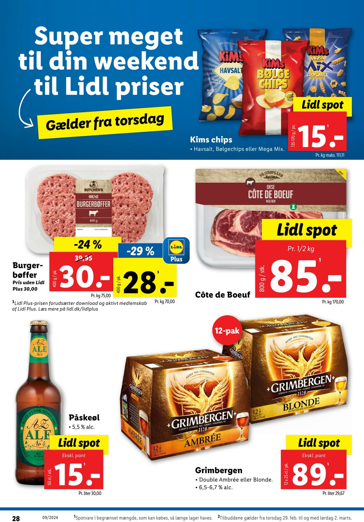 Tilbud Lidl 24.02.2024 - 02.03.2024