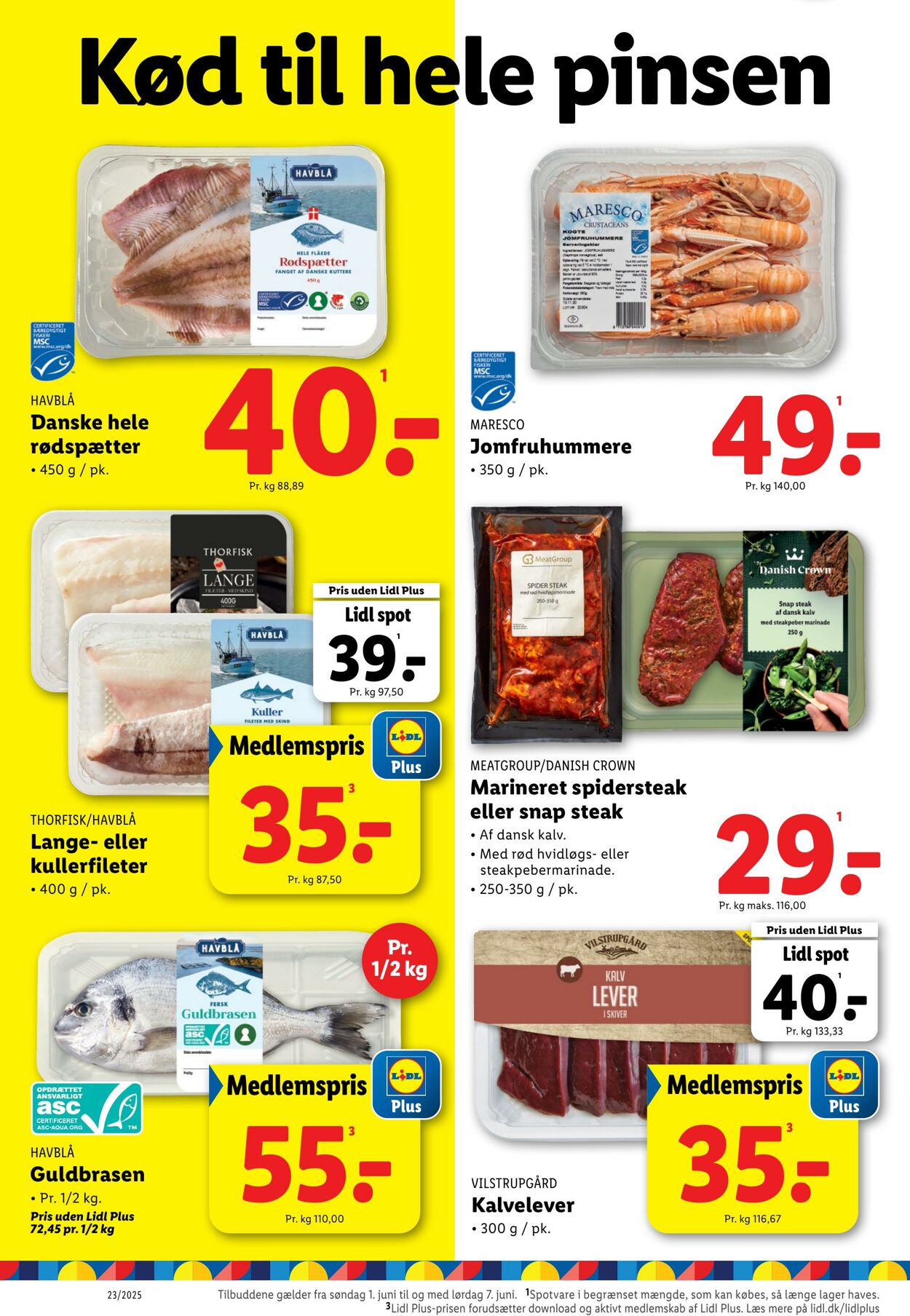 Tilbud Lidl 31.05.2025 - 07.06.2025