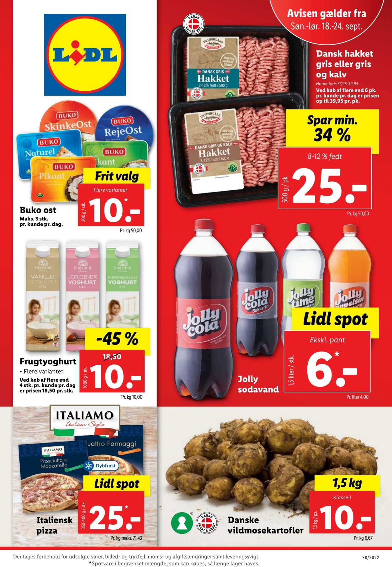 Tilbud Lidl 17.09.2022 - 24.09.2022