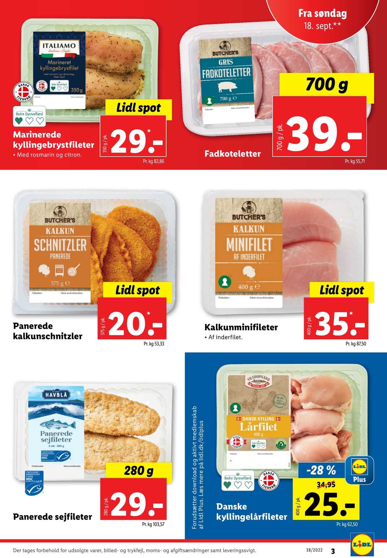 Tilbud Lidl 17.09.2022 - 24.09.2022